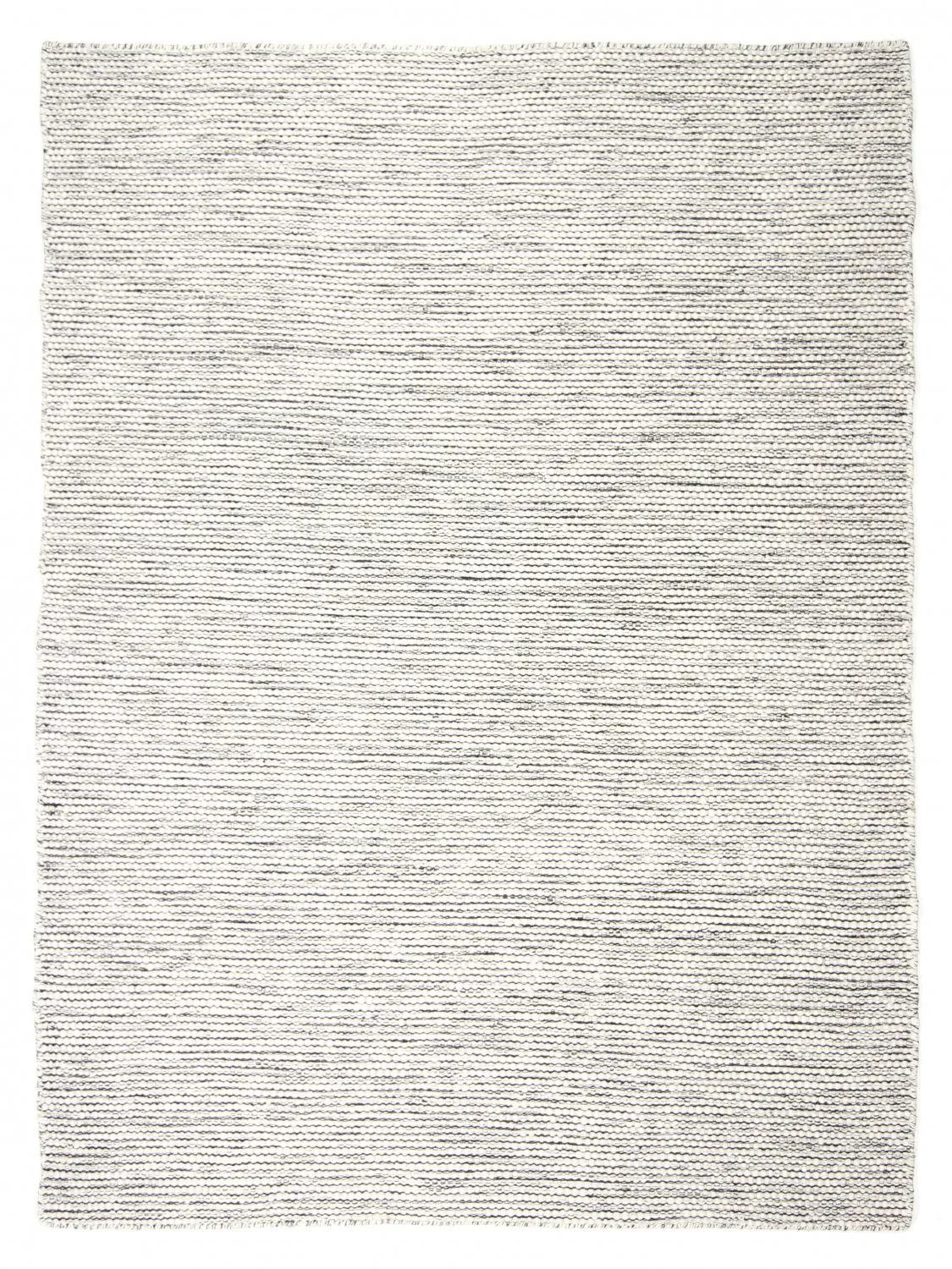 Tapete de lã - Otago (preto/branco)