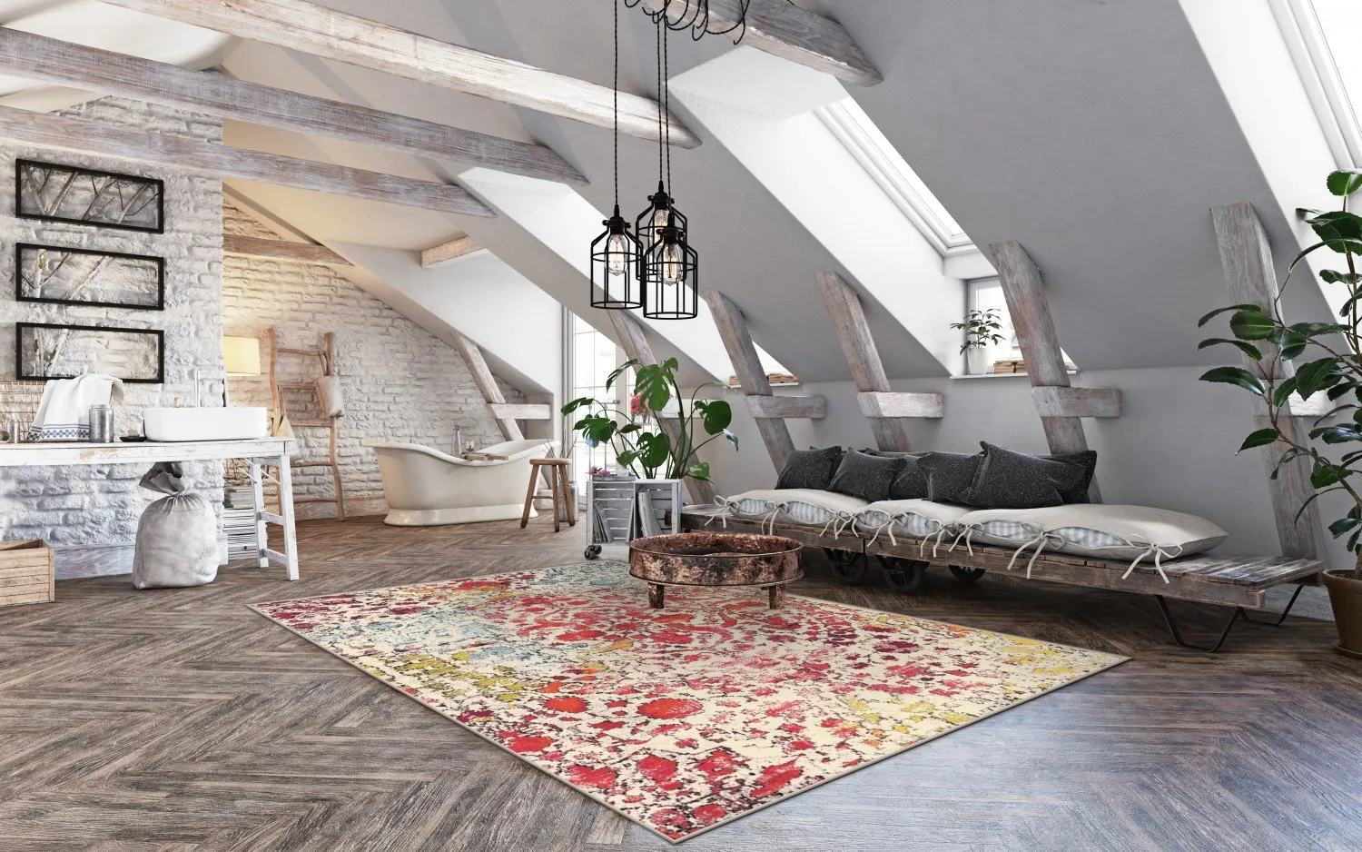 Tapete Wilton - Valldemossa (multicolorido)