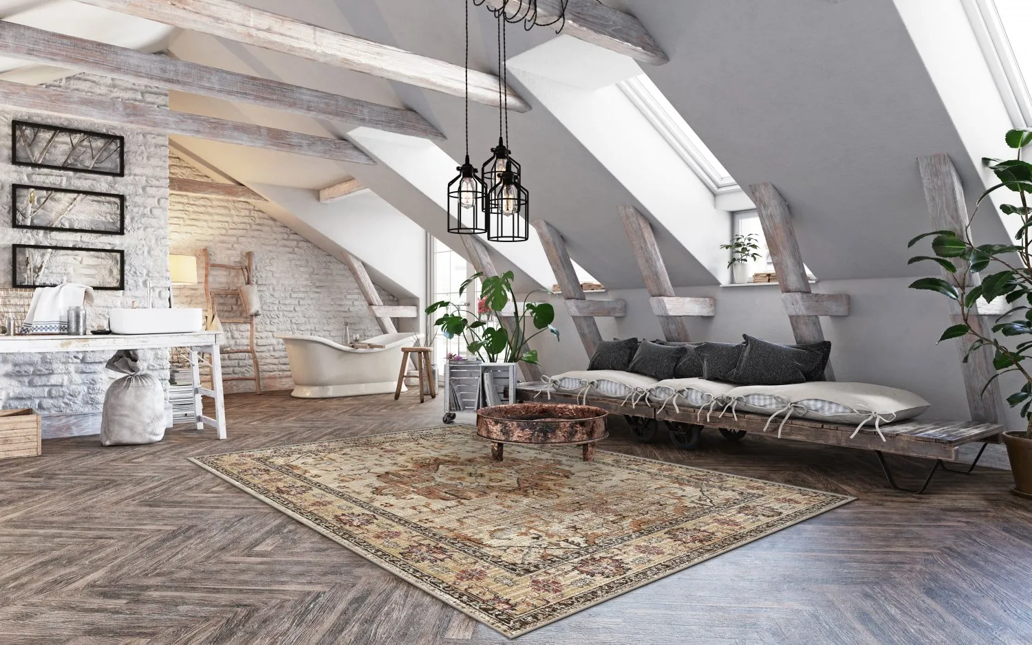 Tapete Wilton - Siliana (bege)