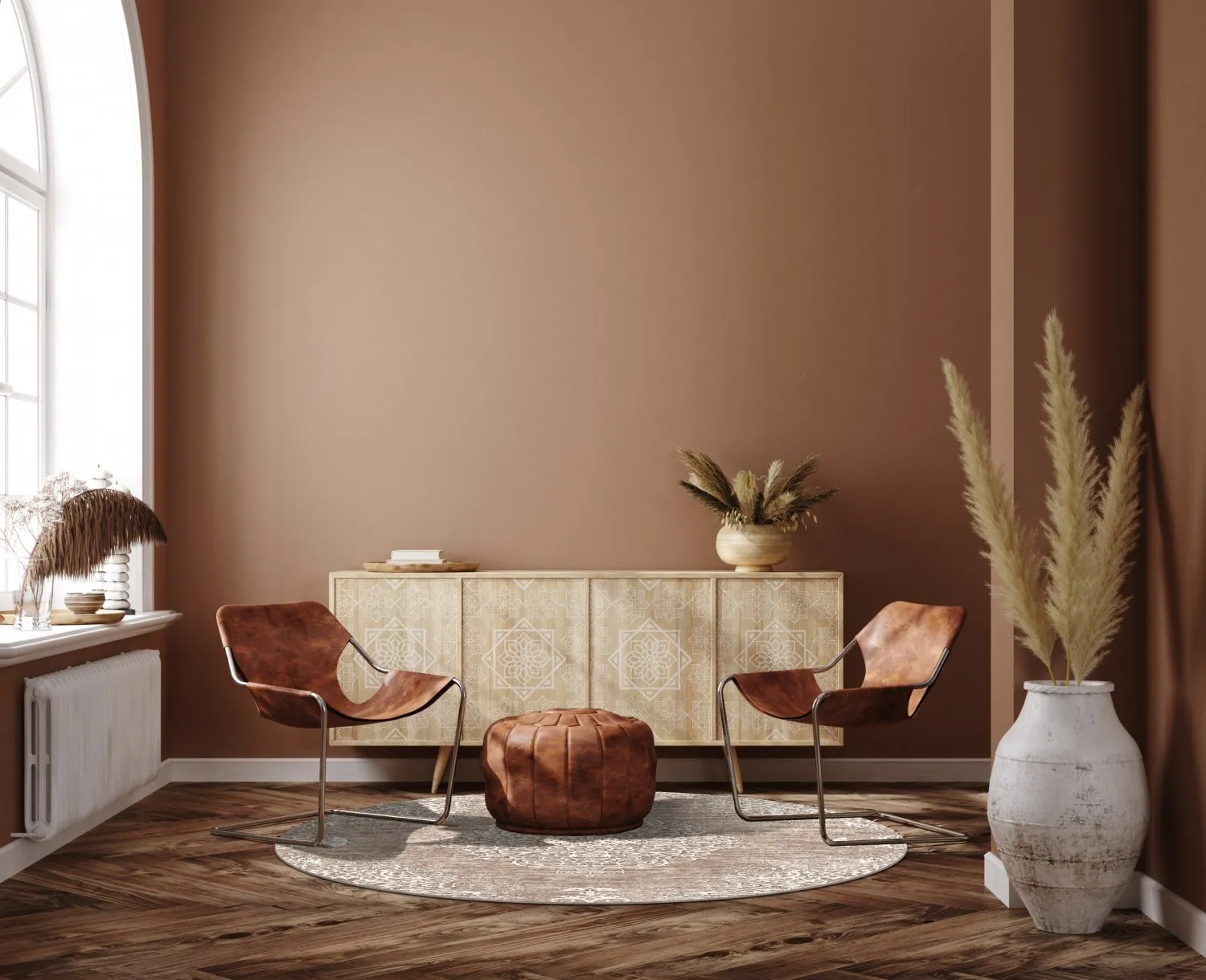 Tapete redondo - Milazzo (bege)