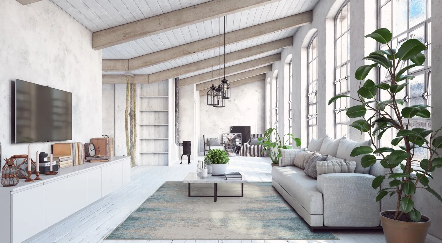 Tapete Wilton - Zarzi (azul)