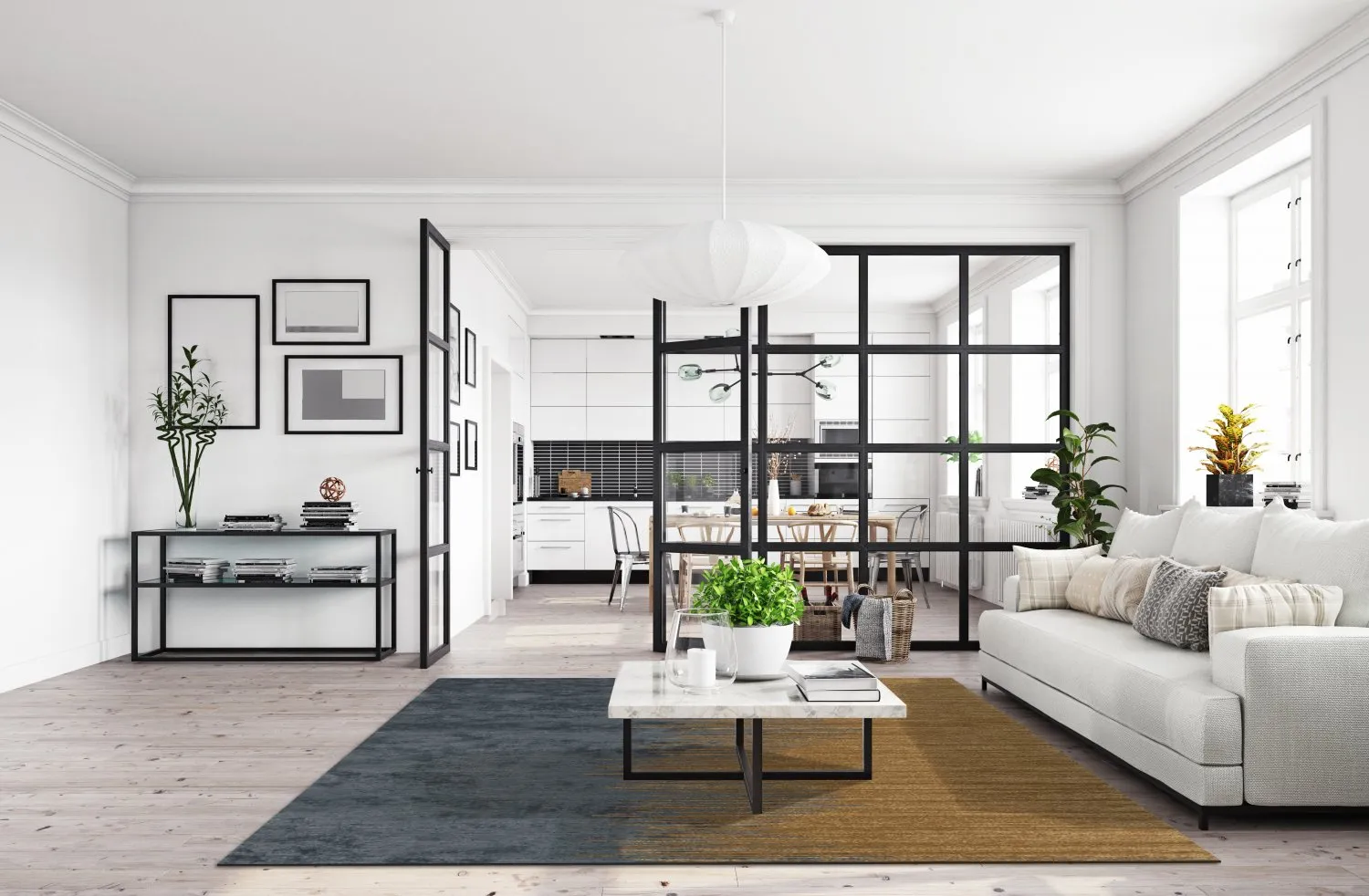 Tapete Wilton - Mileto (cinza/dourado)