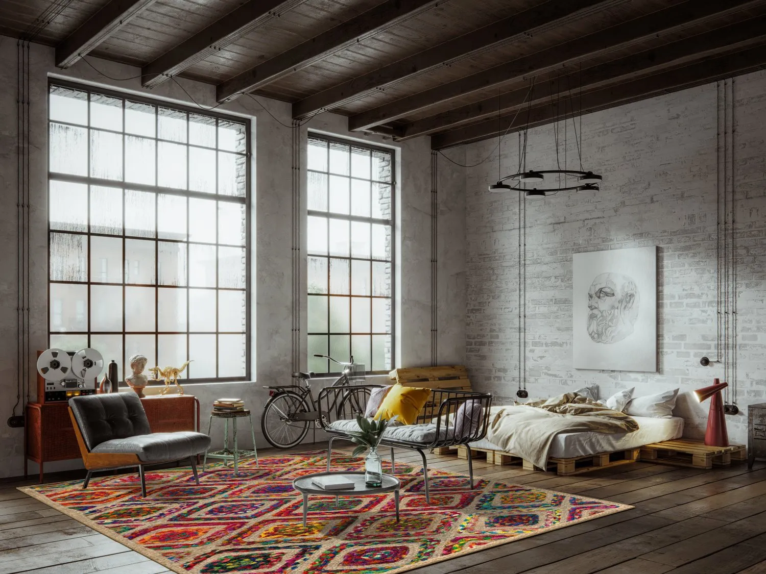 Tapete Wilton - Arosa (multicolorido)