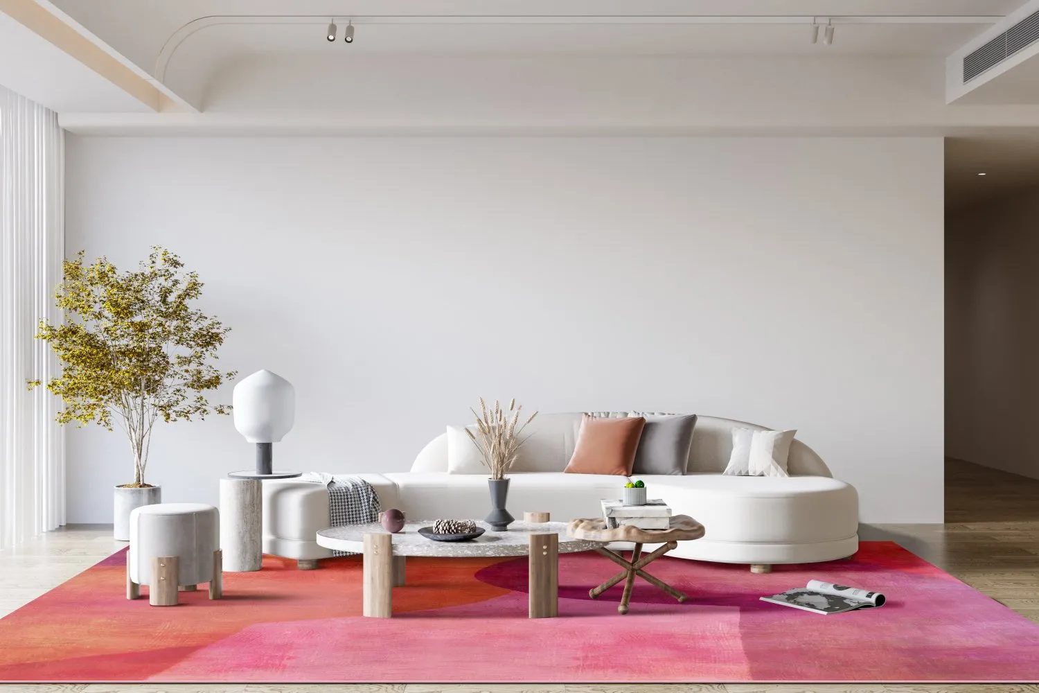 Tapete Wilton - Lazio (rosa)