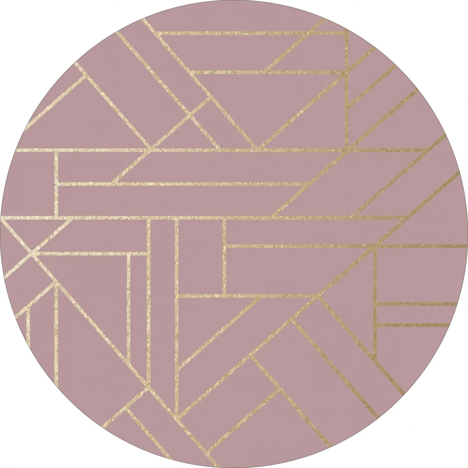 Tapete redondo - Marino (rosa)