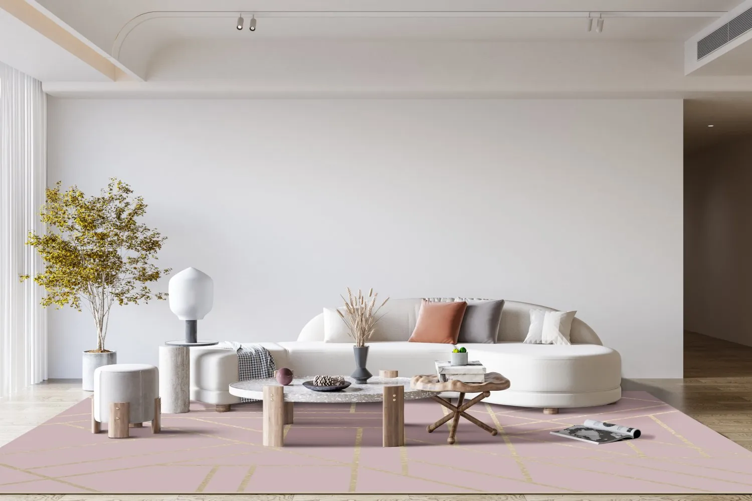 Tapete Wilton - Marino (rosa)