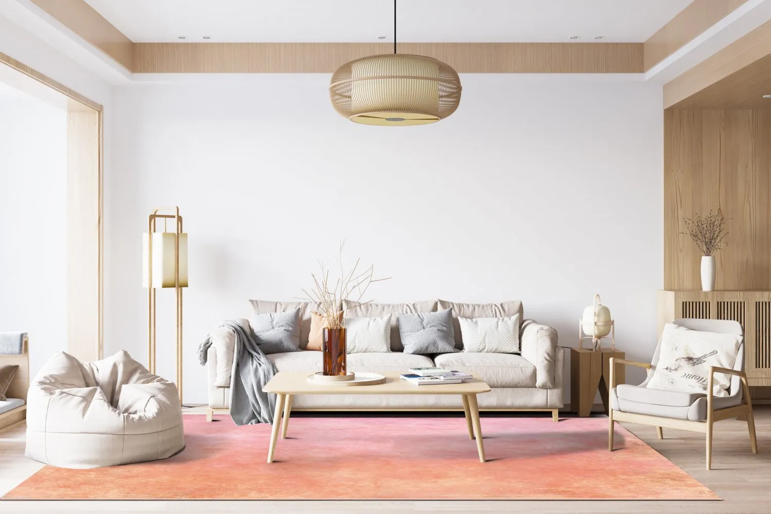 Tapete Wilton - Baden (rosa)