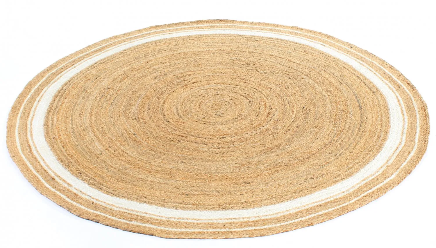 Tapetes redondos - Bundi (juta/vit)