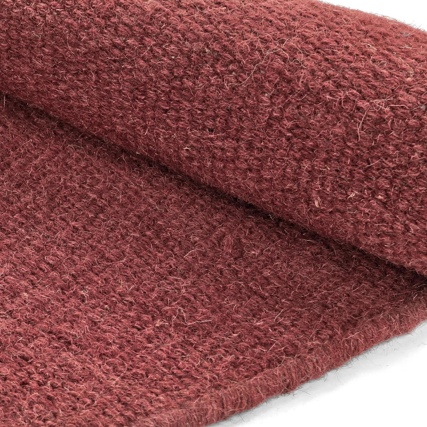 Tapete redondo - Hamilton (vermelho escuro)