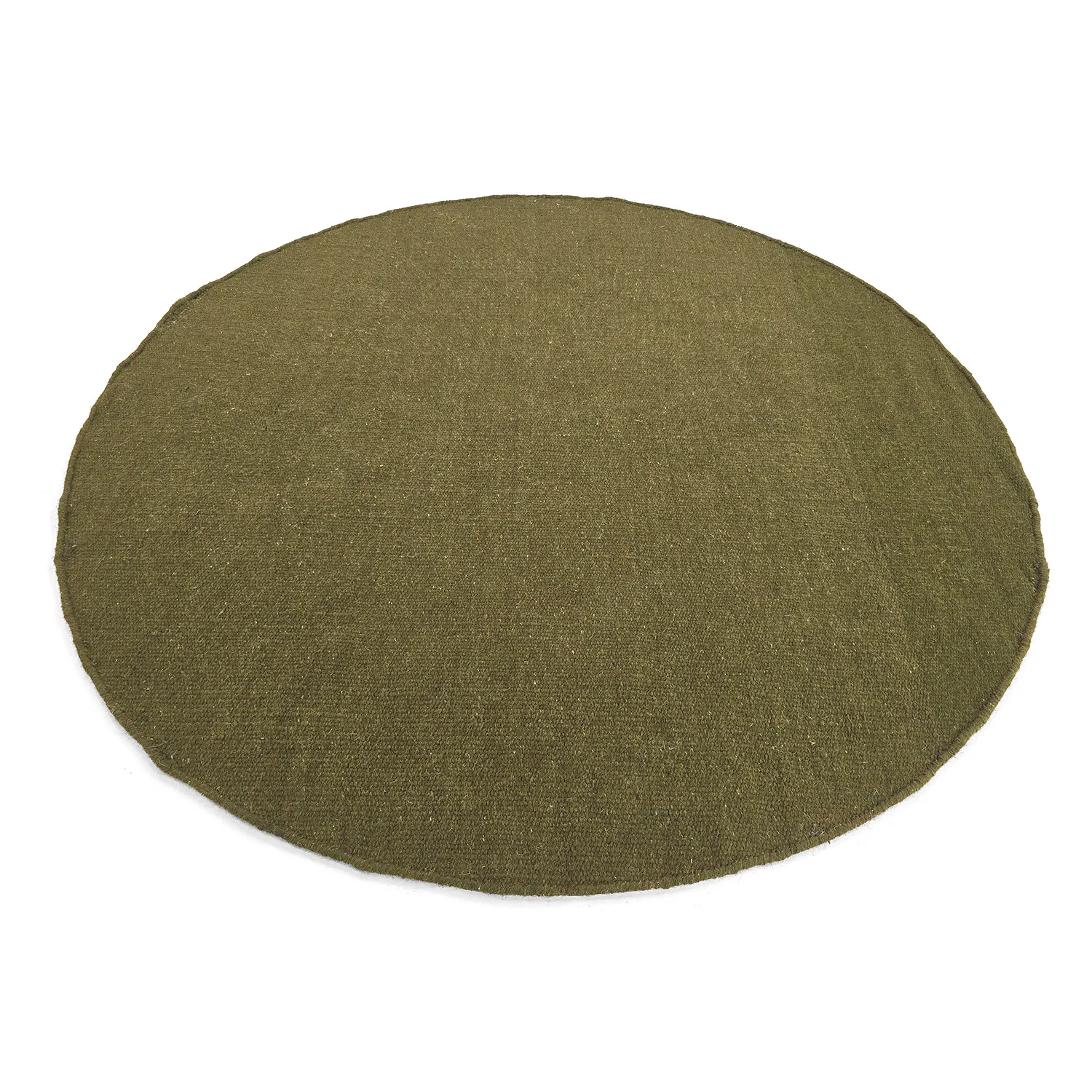 Tapete redondo - Hamilton (verde musgo)