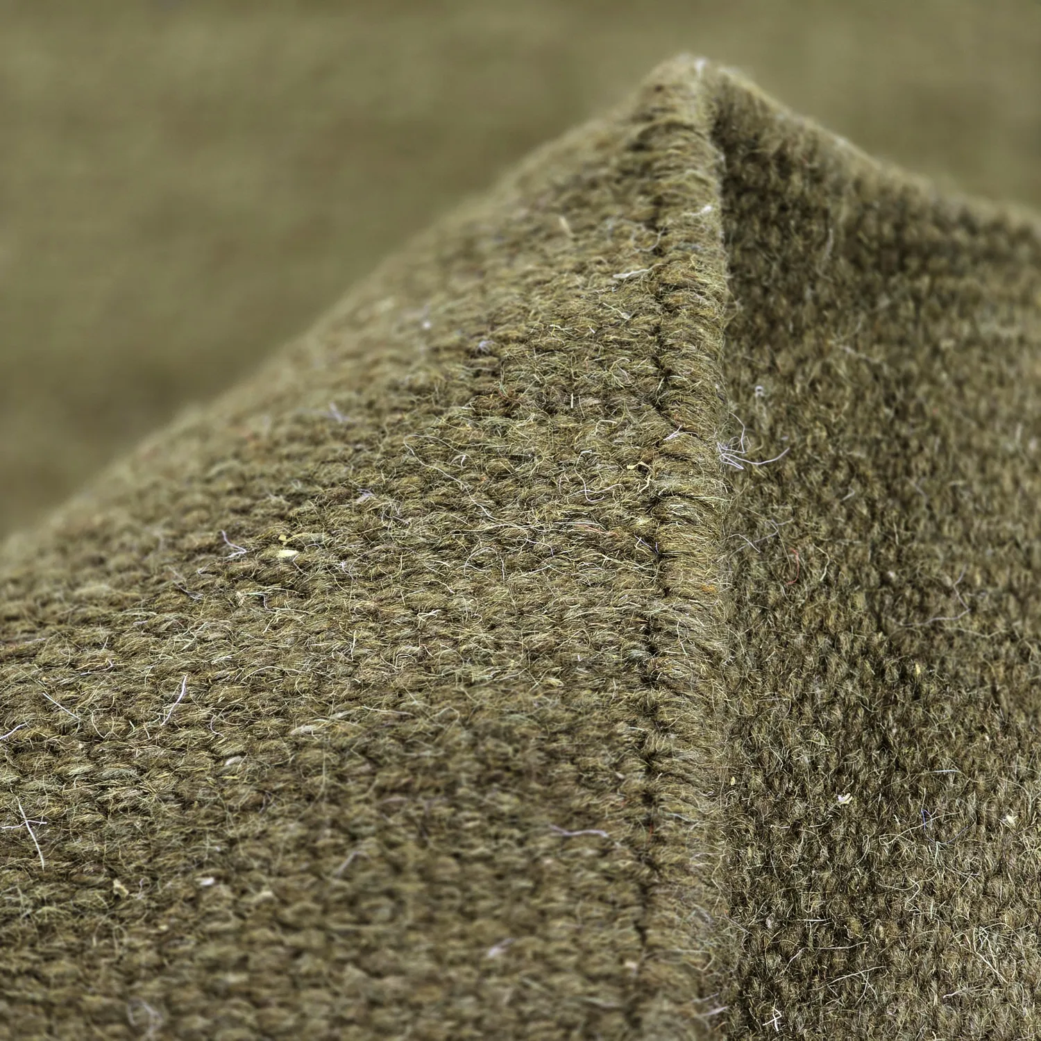 Tapete redondo - Hamilton (verde musgo)