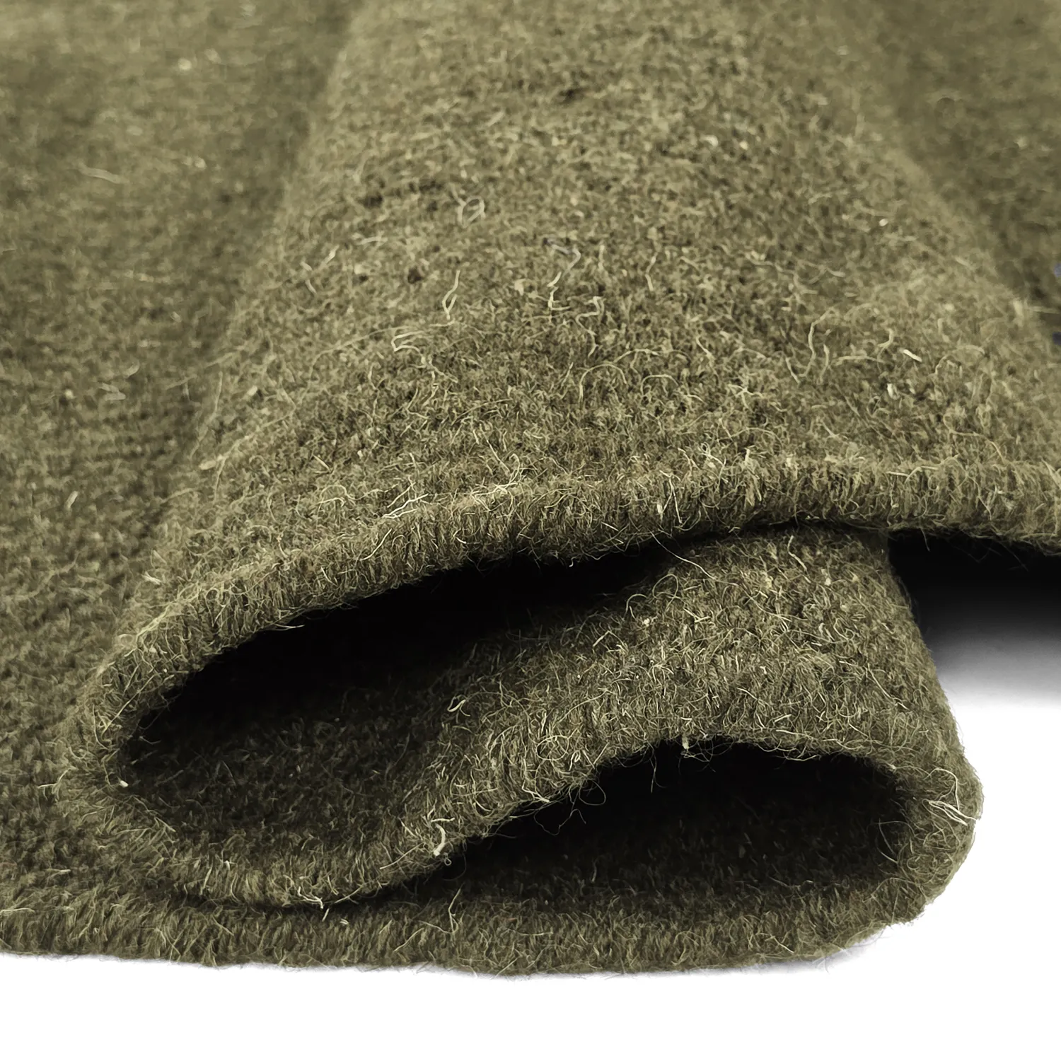 Tapete redondo - Hamilton (verde musgo)