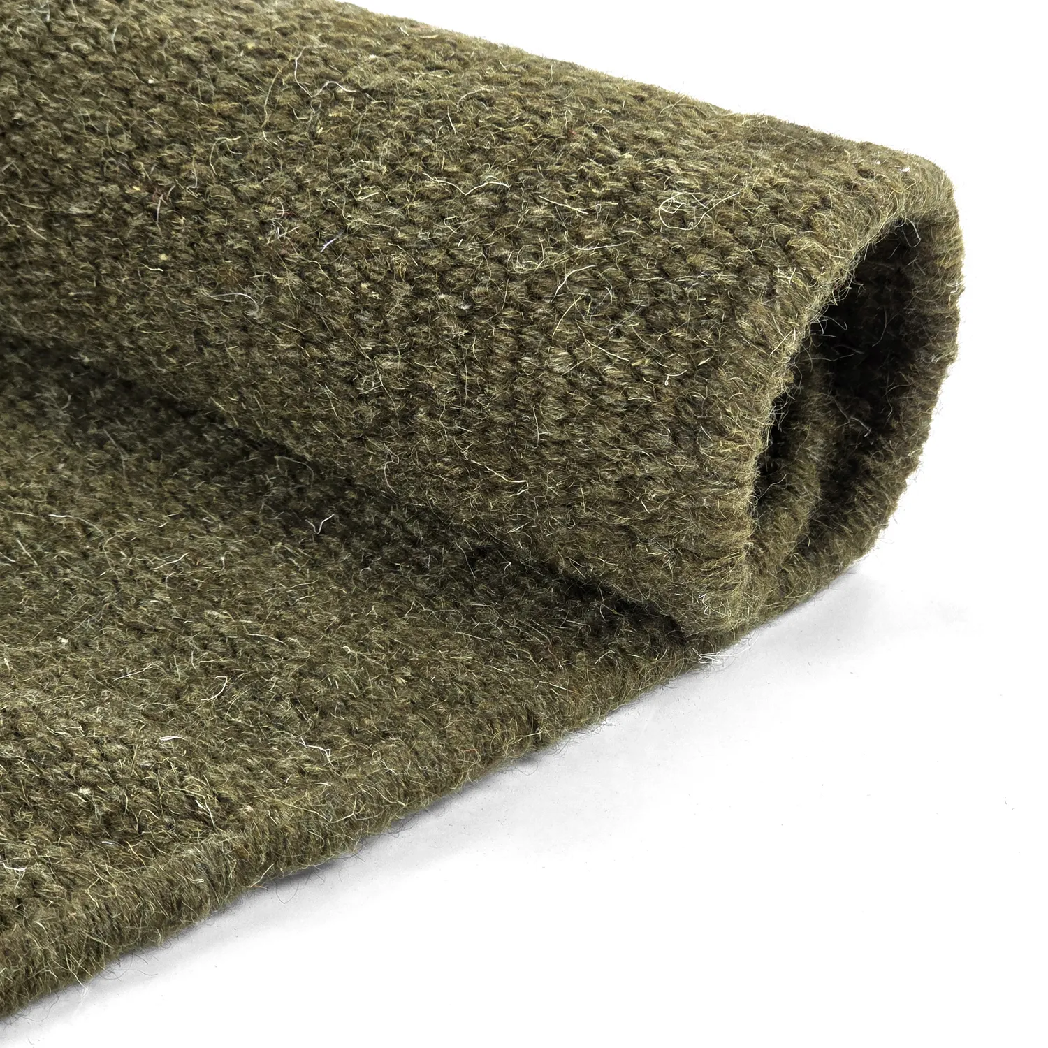 Tapete redondo - Hamilton (verde musgo)