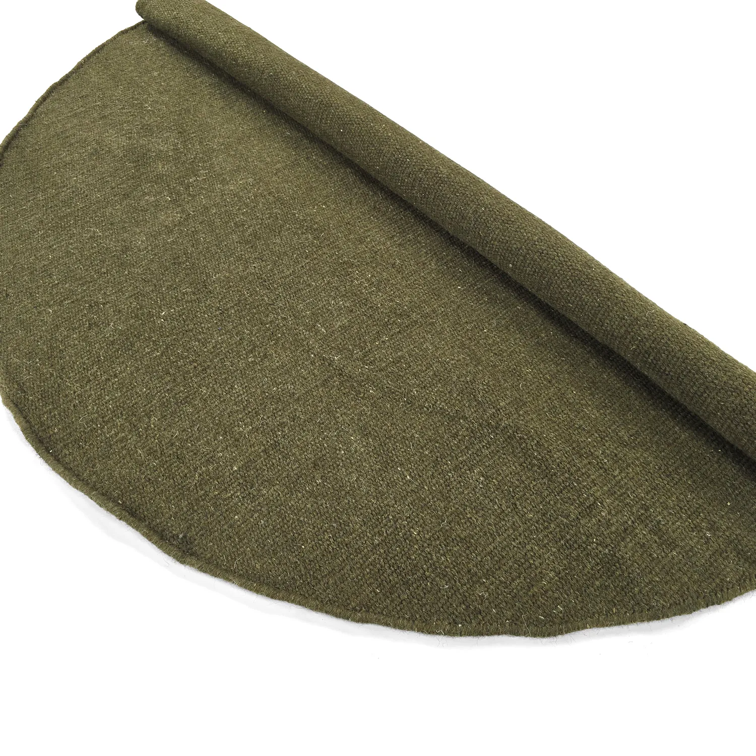 Tapete redondo - Hamilton (verde musgo)