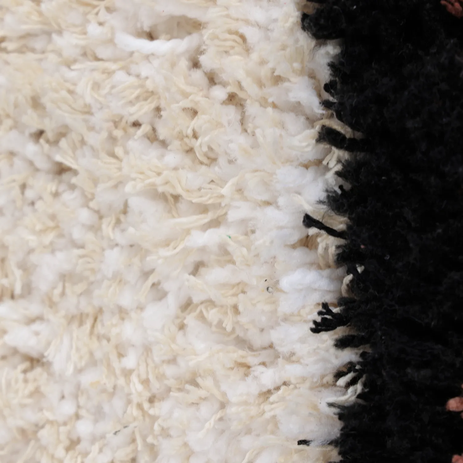 Tapete redondo - Perast Natural Cotton Shaggy (multi)