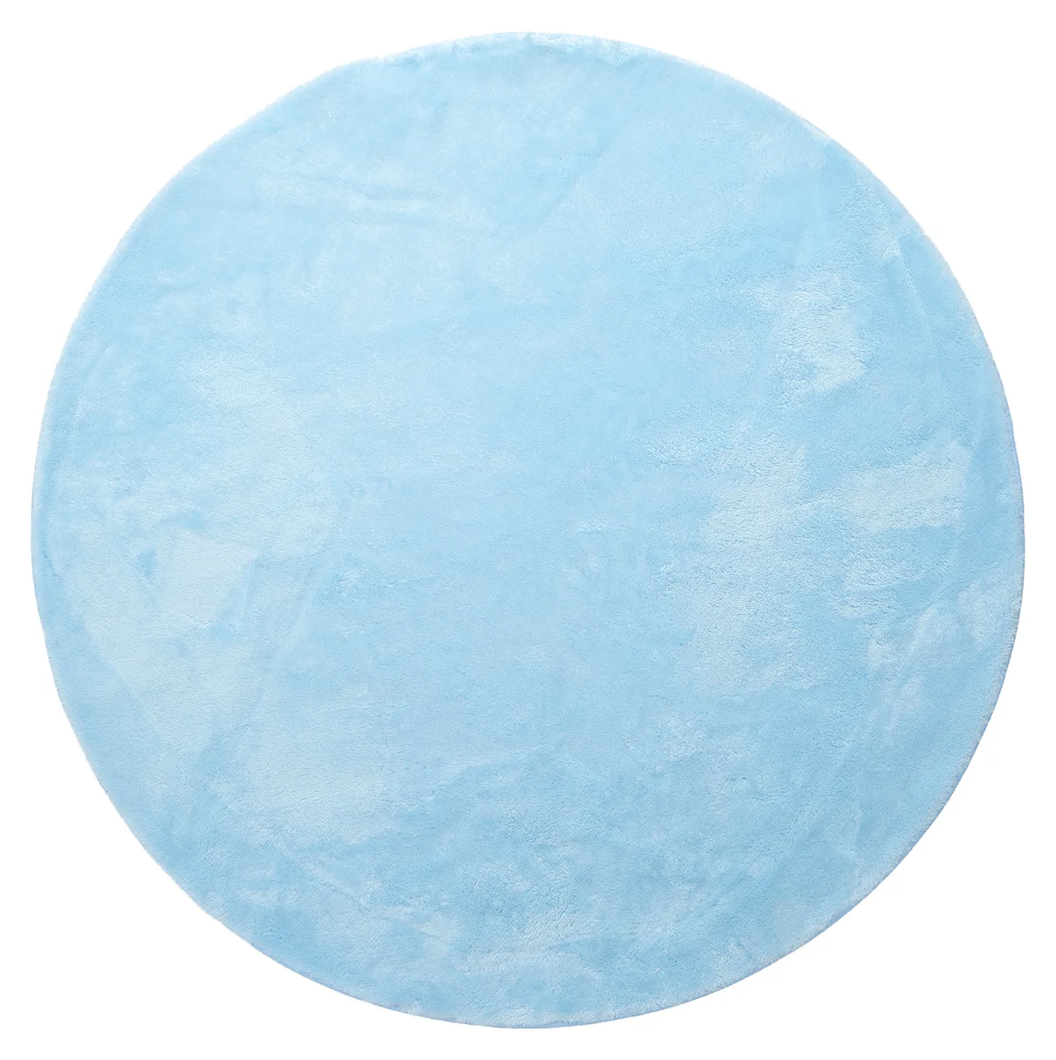 Tapetes redondos - Aranga Super Soft Fur (azul claro)