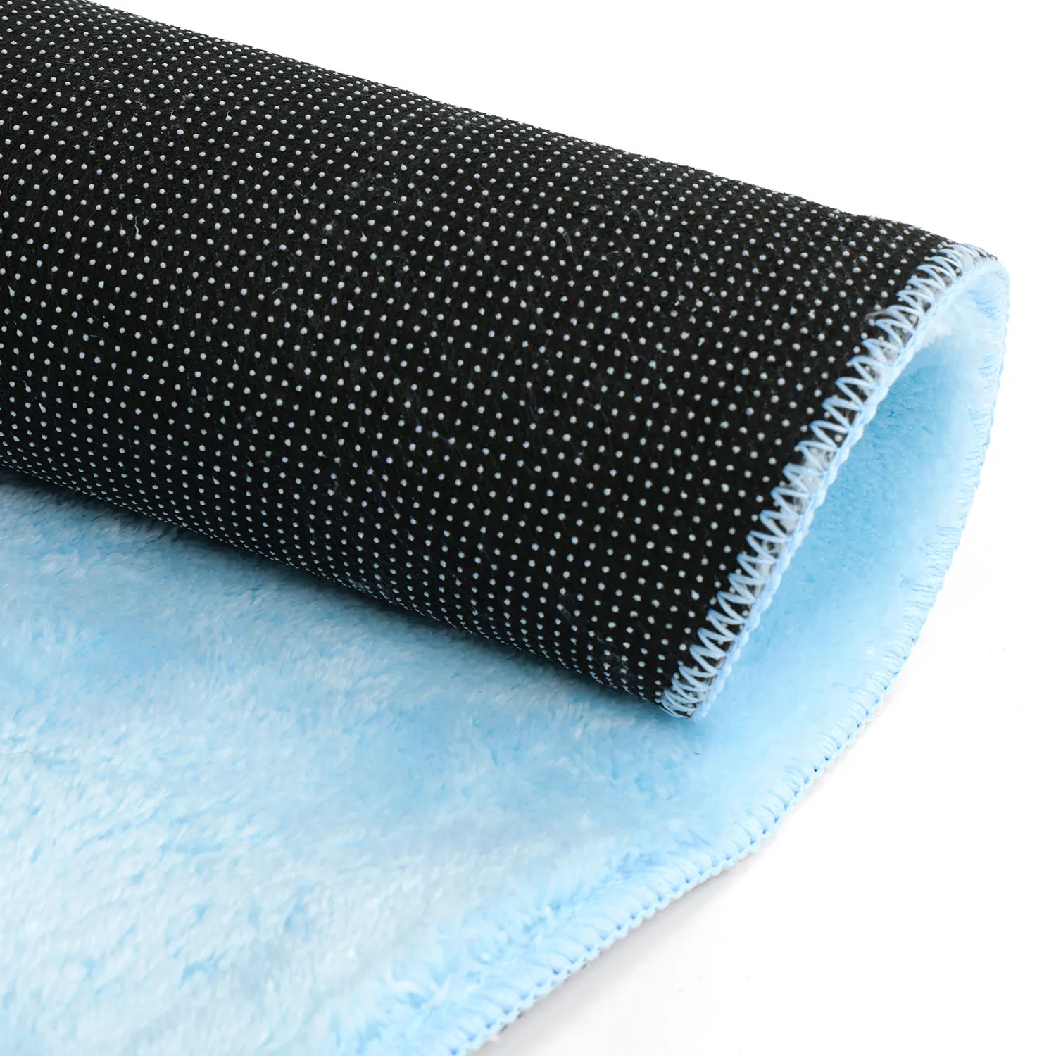 Tapetes redondos - Aranga Super Soft Fur (azul claro)