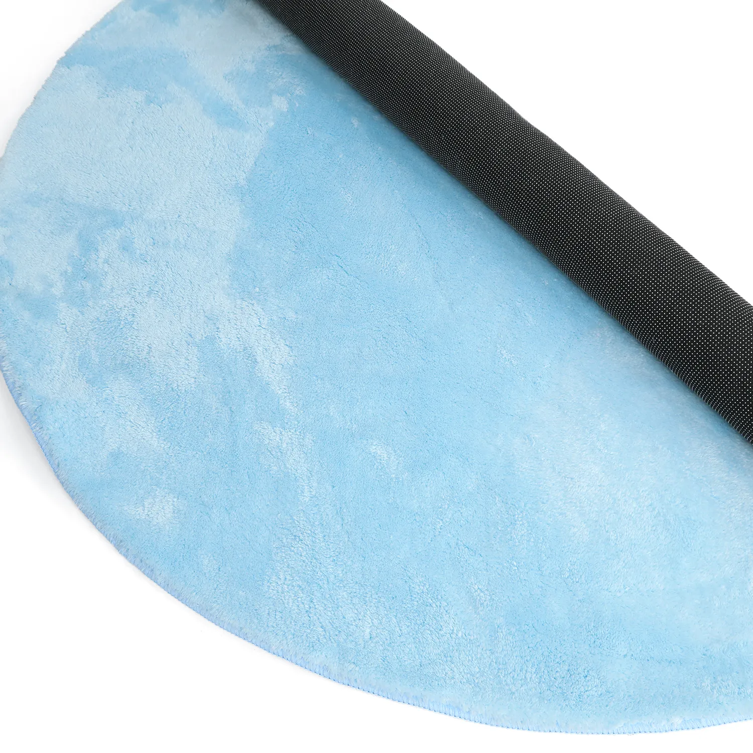 Tapetes redondos - Aranga Super Soft Fur (azul claro)