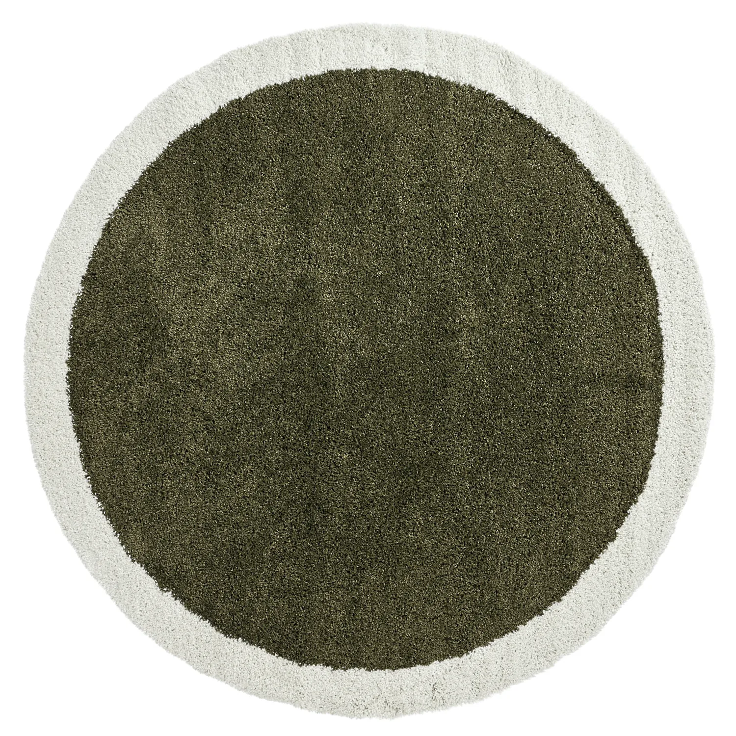 Tapetes redondos - Conques (verde/branco)