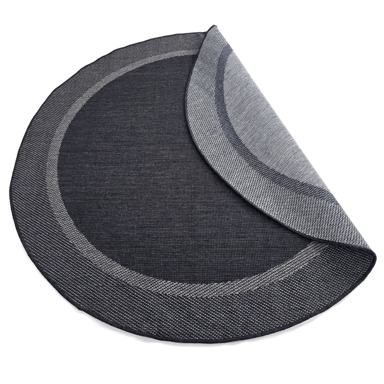 Tapete redondo - Indoor/Outdoor Alta (antracite)