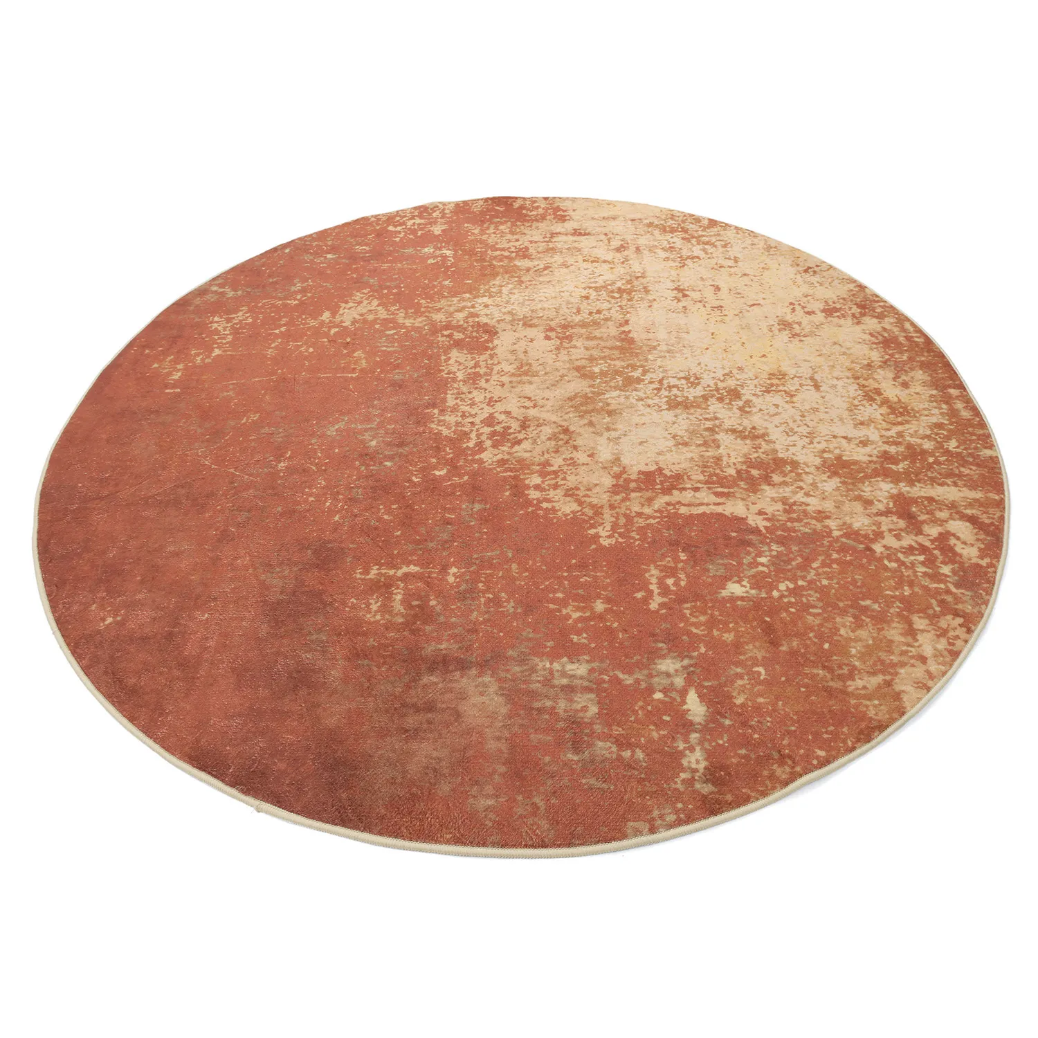Tapete redondo - Lynton (terracota)