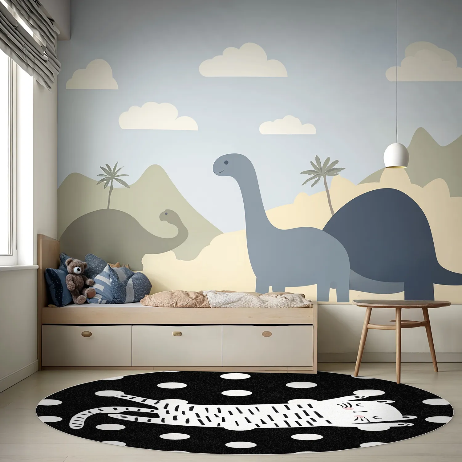 Tapete redondo - Sleepy Kitten (multi)