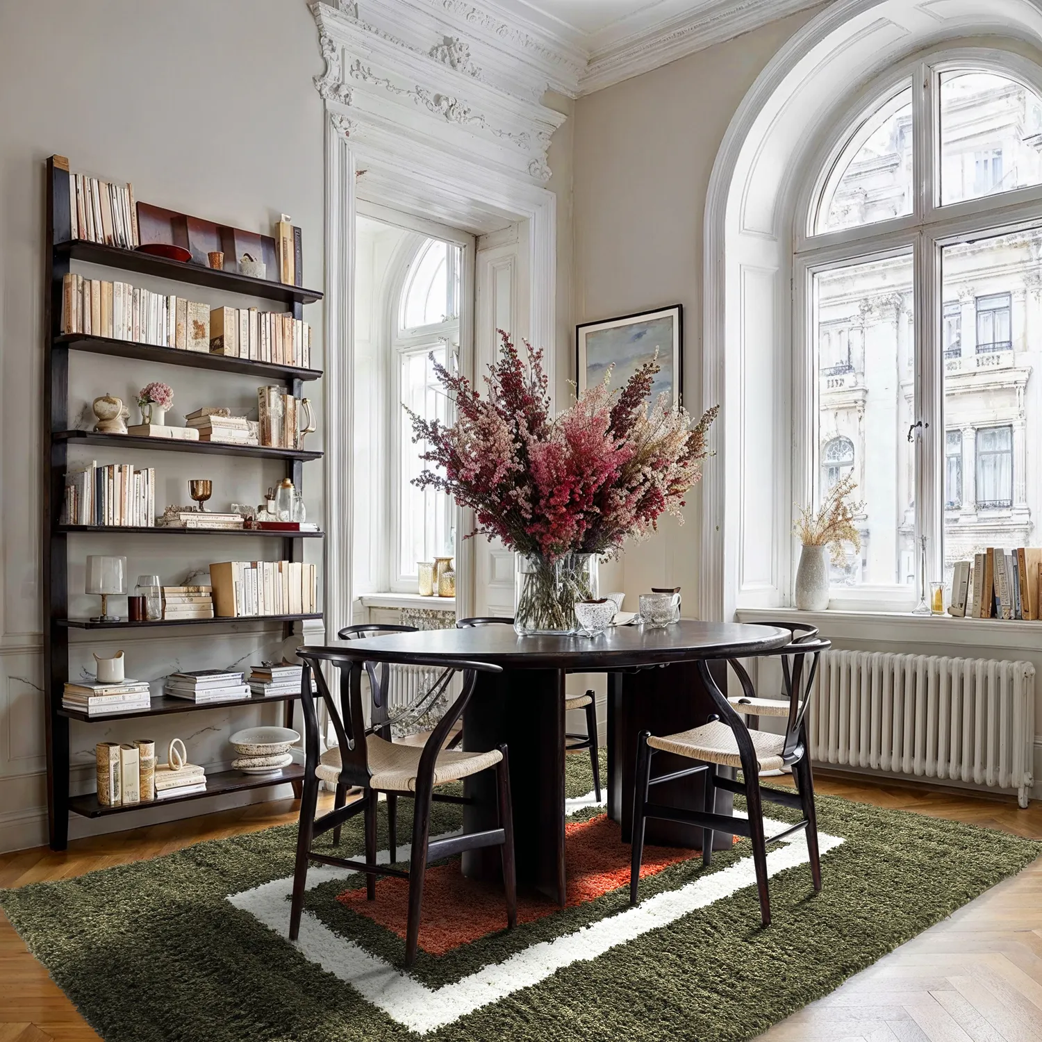 Tapetes felpudos - Alsace (verde/branco/laranja)