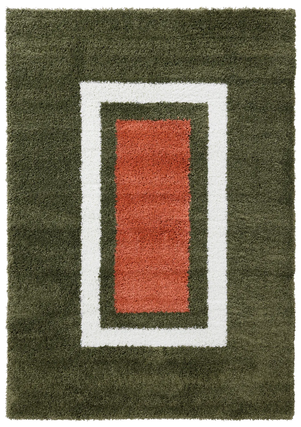 Tapetes felpudos - Alsace (verde/branco/laranja)