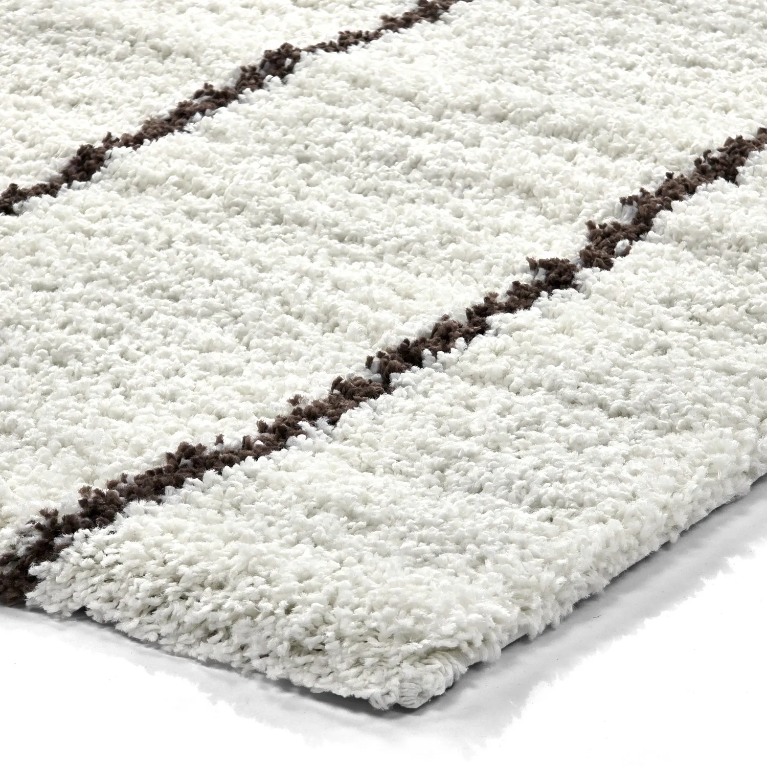 Tapetes felpudos - Eze (branco/marrom)