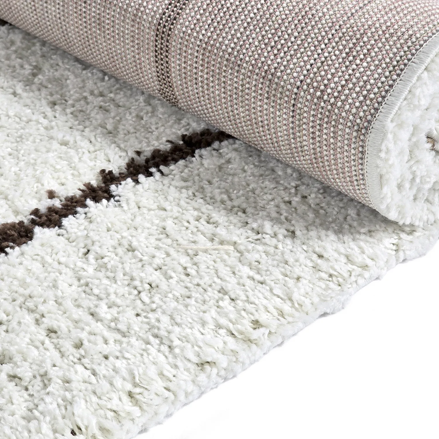 Tapetes felpudos - Eze (branco/marrom)