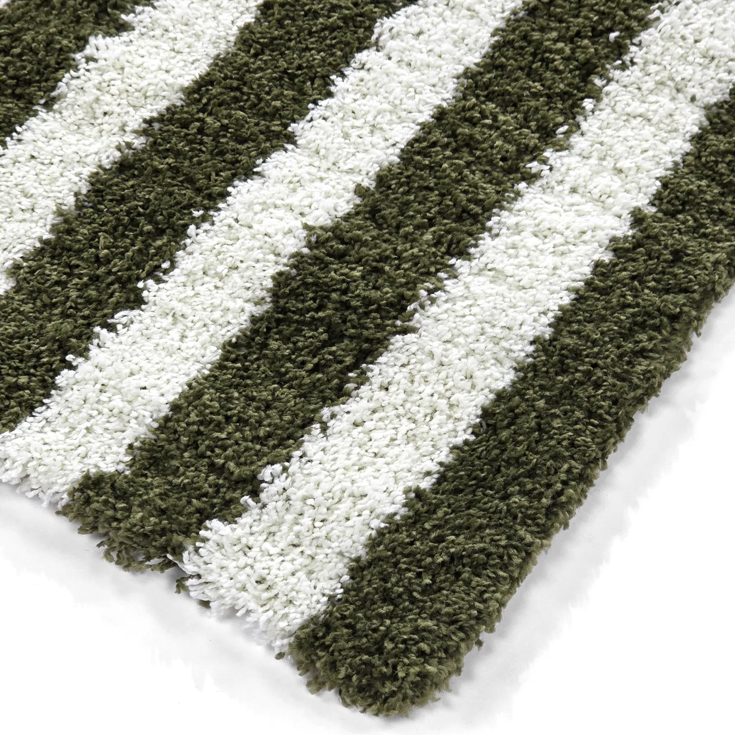 Tapetes felpudos - Imilchil (branco/verde)