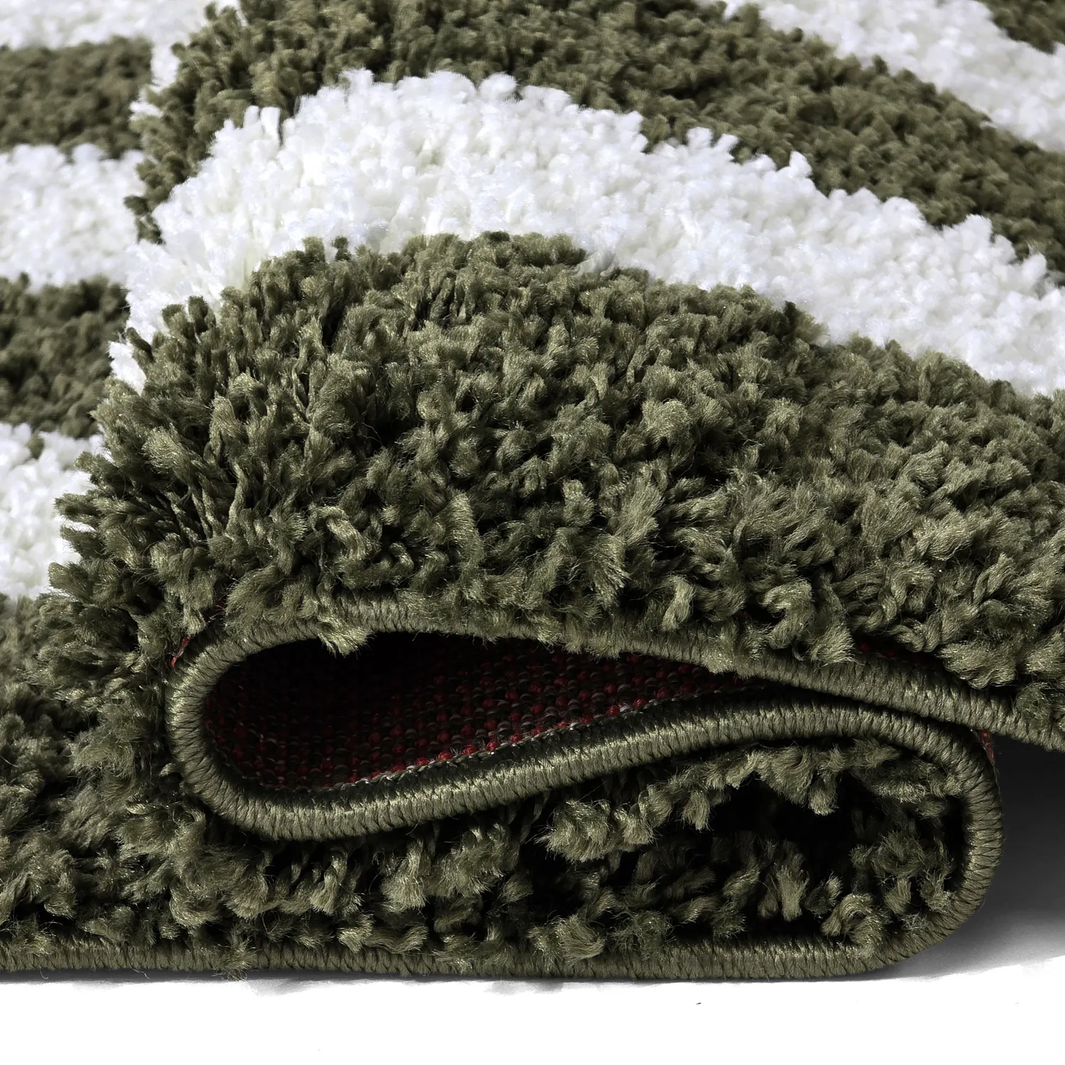 Tapetes felpudos - Imilchil (branco/verde)