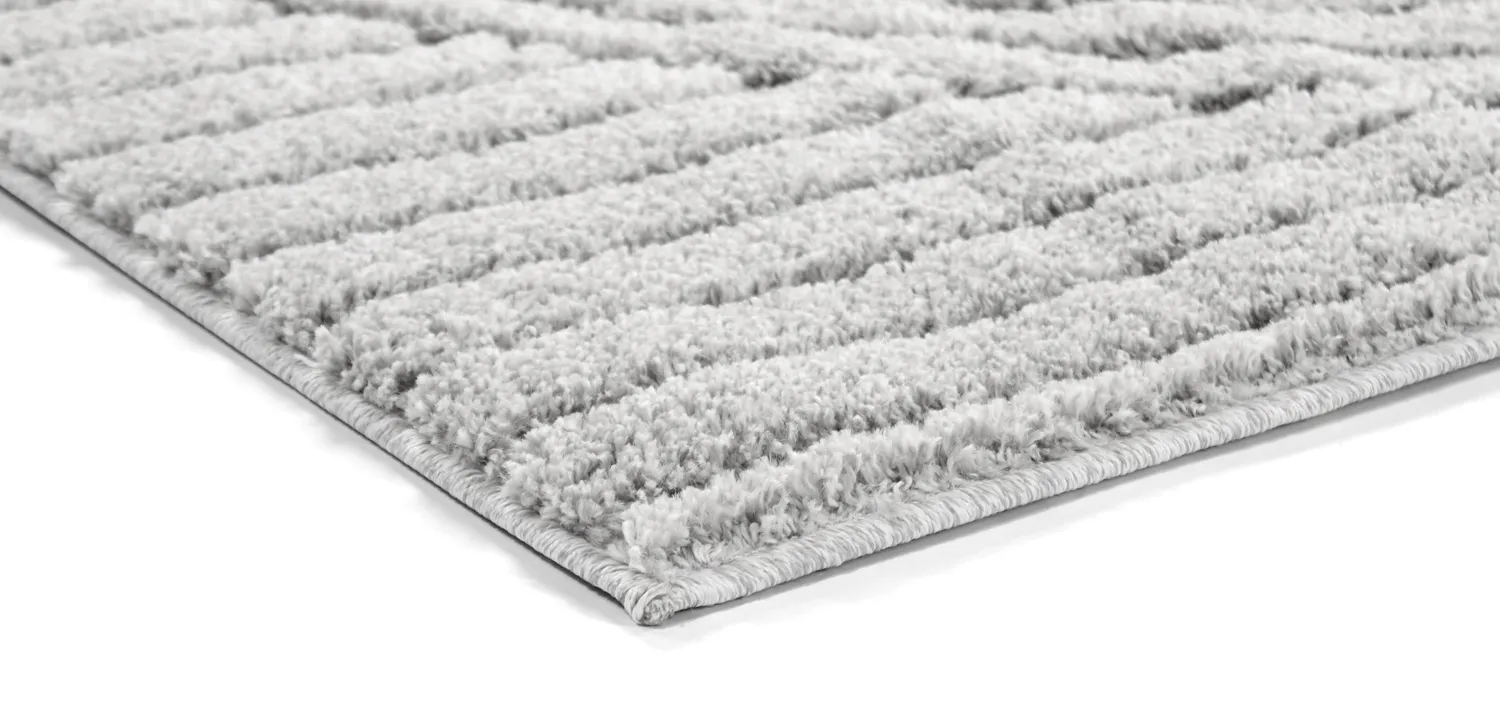 Tapetes felpudos - Wendy (cinza claro)