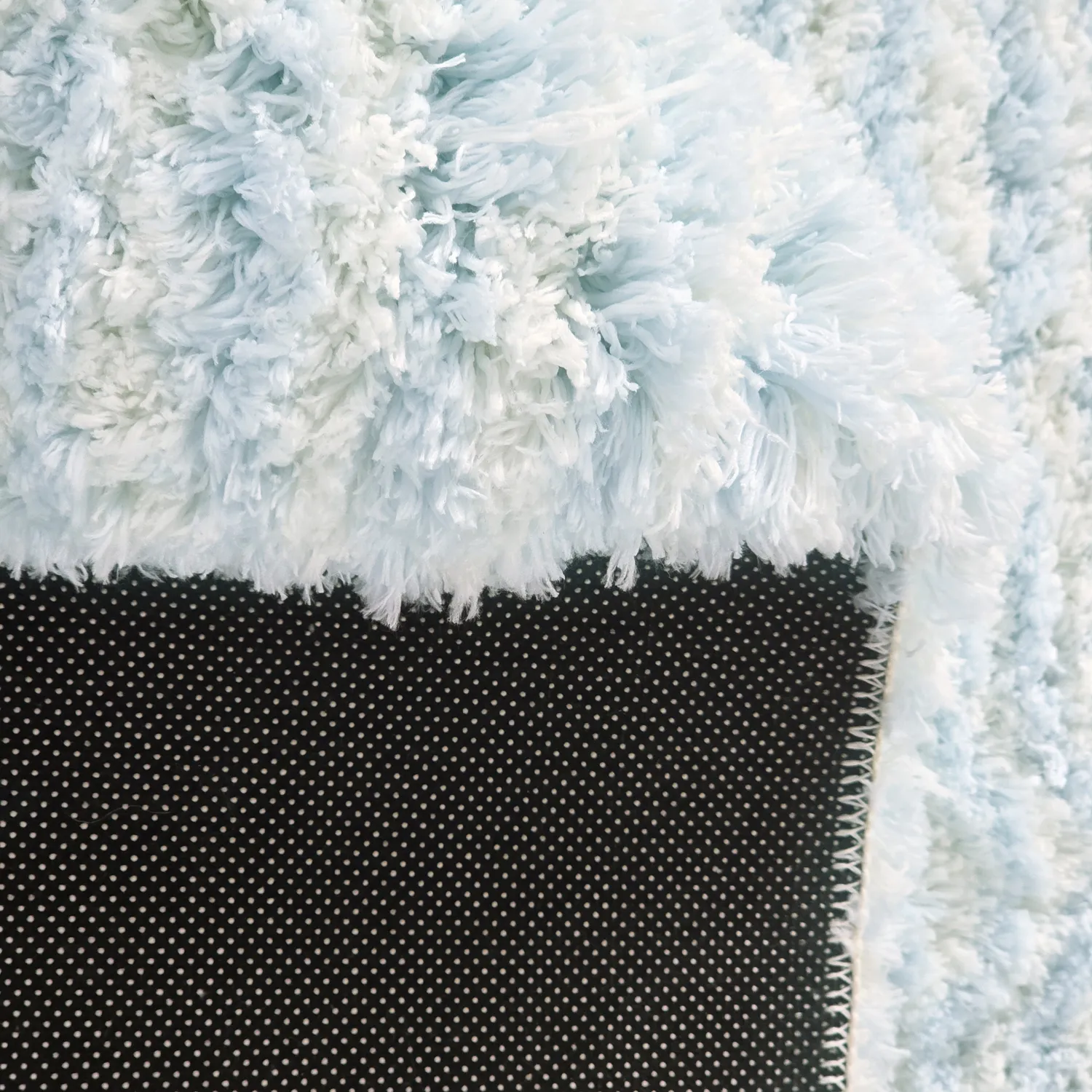 Tapetes felpudos - Aden (azul claro/branco)