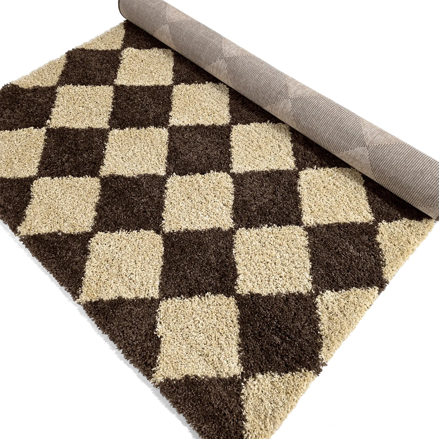 Tapetes felpudos - Albi (marrom/bege)