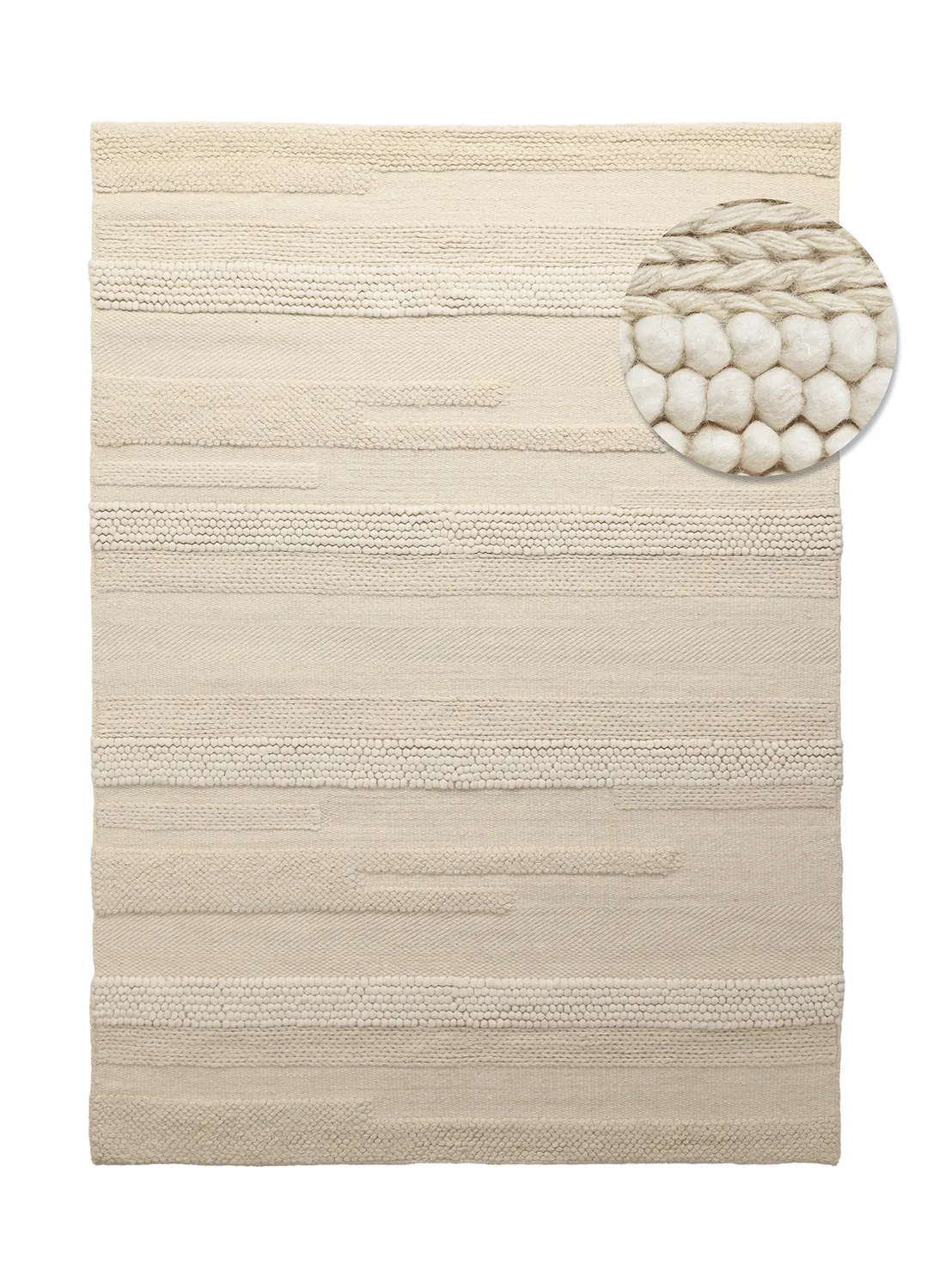 Tapete de lã - Almaty (creme)