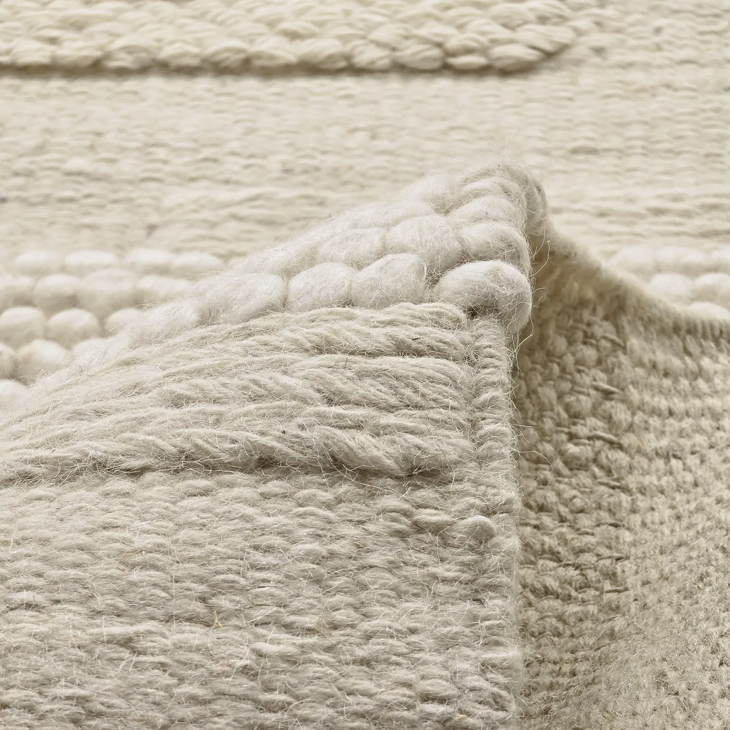 Tapete de lã - Almaty (creme)