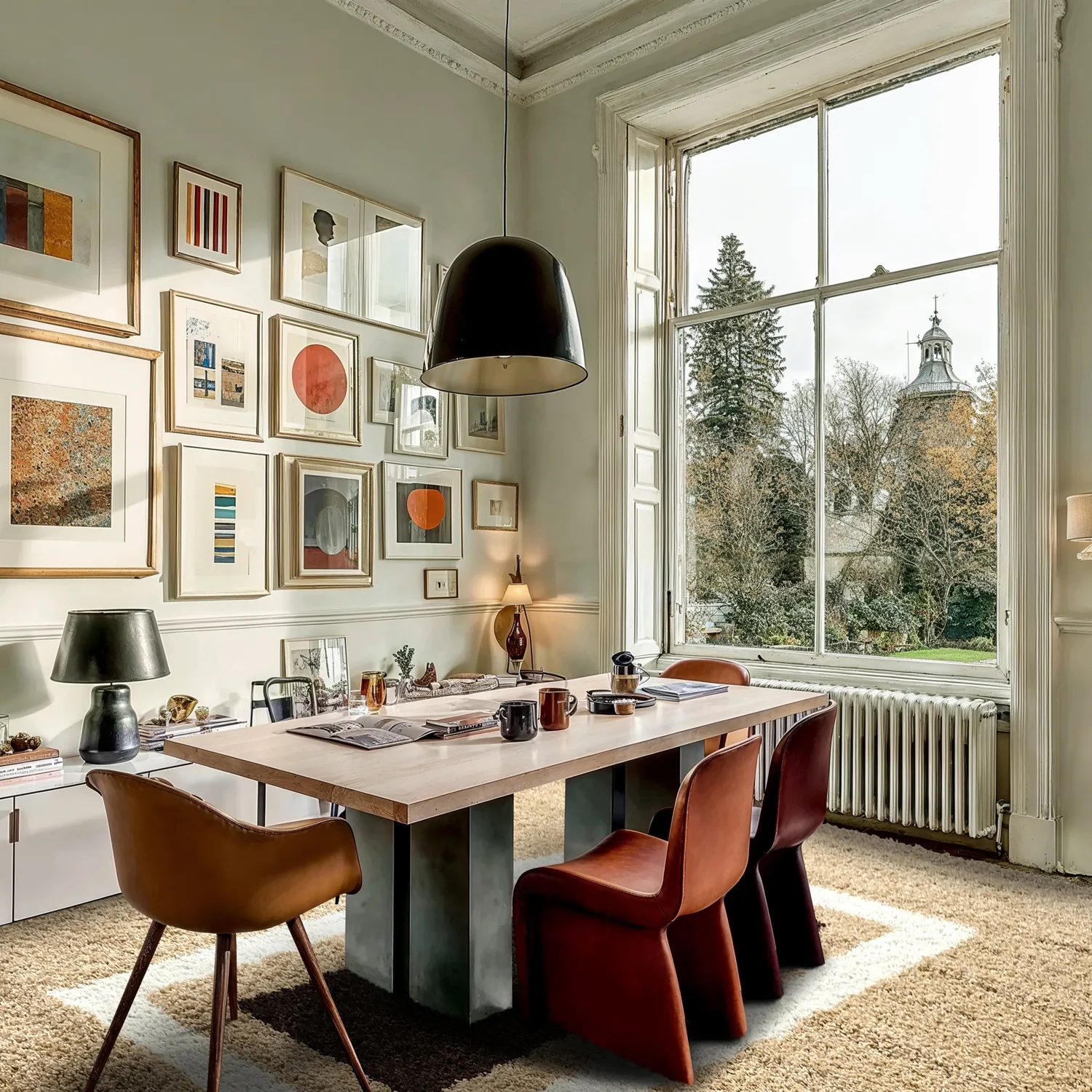 Tapetes felpudos - Alsace (bege/branco/marrom)