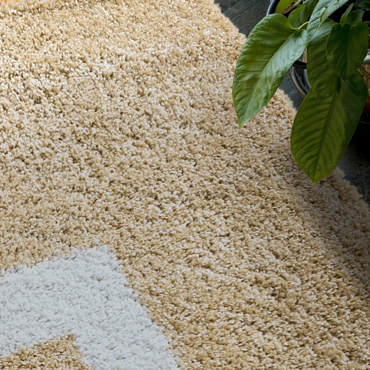 Tapetes felpudos - Alsace (bege/branco/marrom)