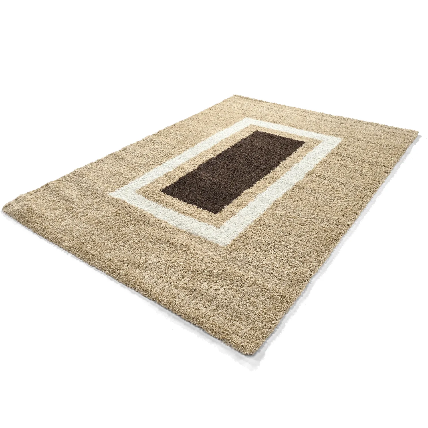 Tapetes felpudos - Alsace (bege/branco/marrom)