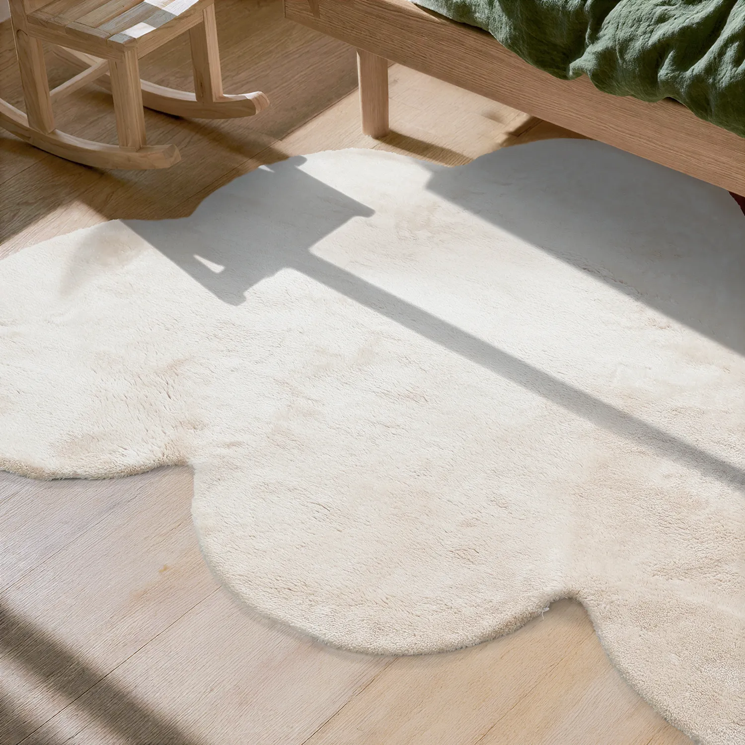 Tapete Infantil - Aranga Super Soft Cloud (bege)