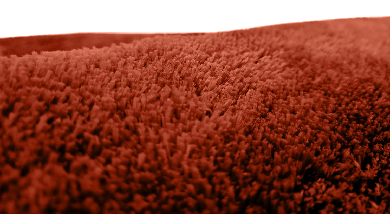 Tapetes redondos - Aranga Super Soft Fur (vermelho)