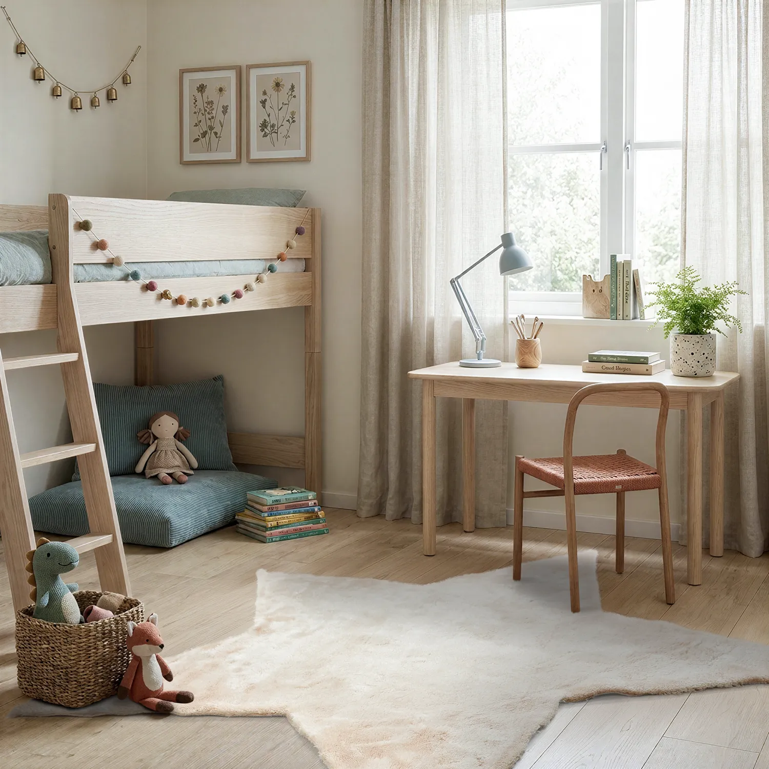 Tapete Infantil - Aranga Super Soft Star (bege)