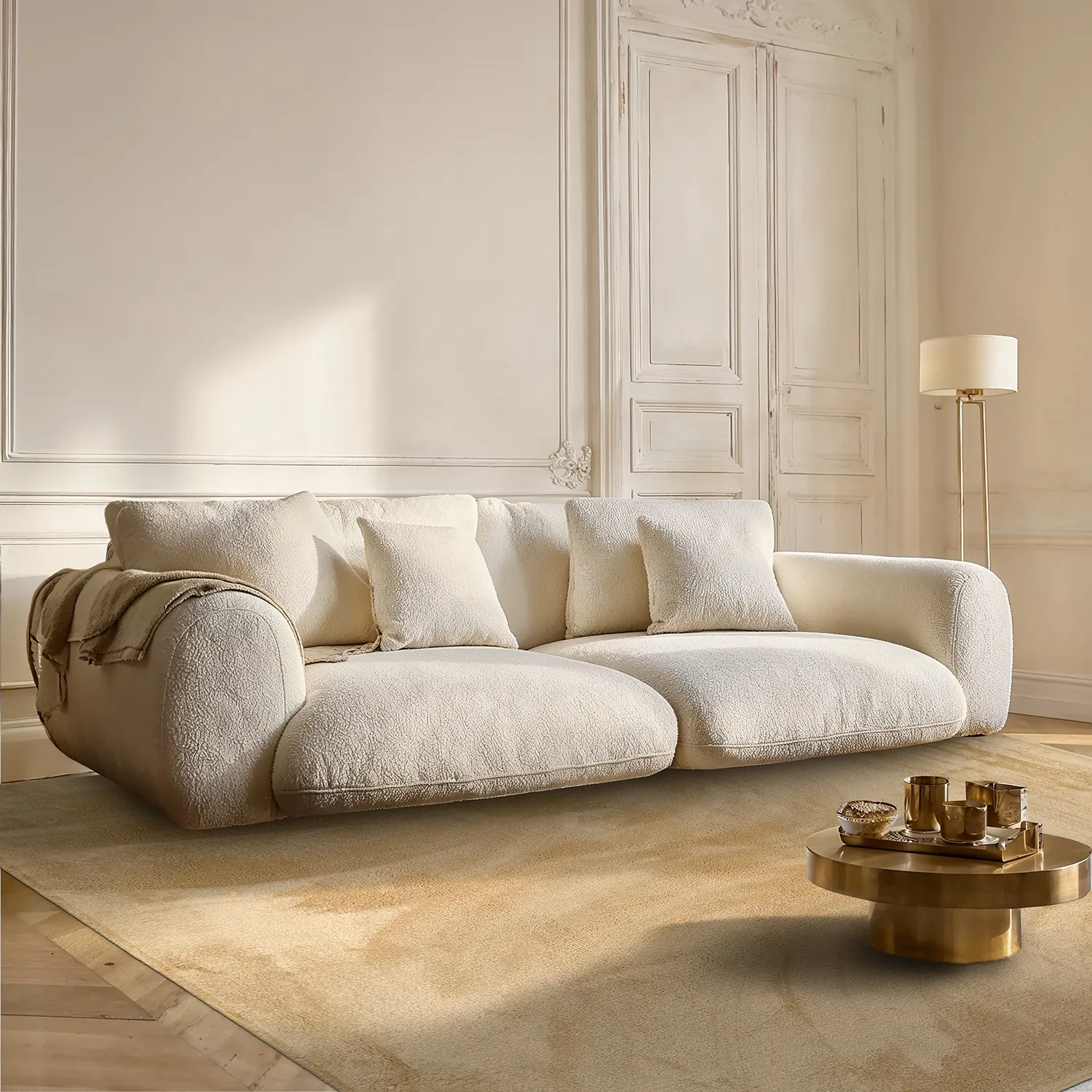 Tapetes felpudos - Aranga Super Soft Fur (bege escuro)