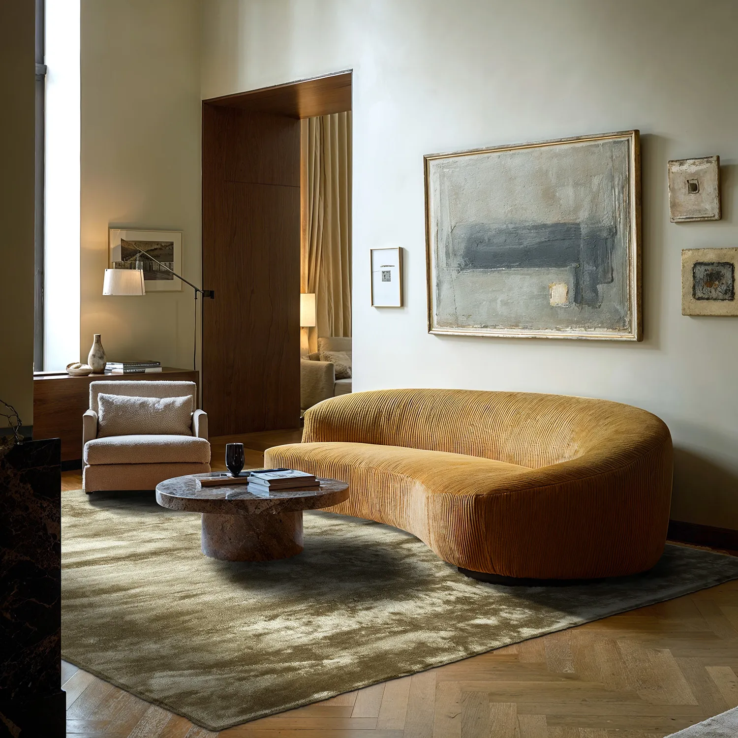 Tapetes felpudos - Aranga Super Soft Fur (verde claro)