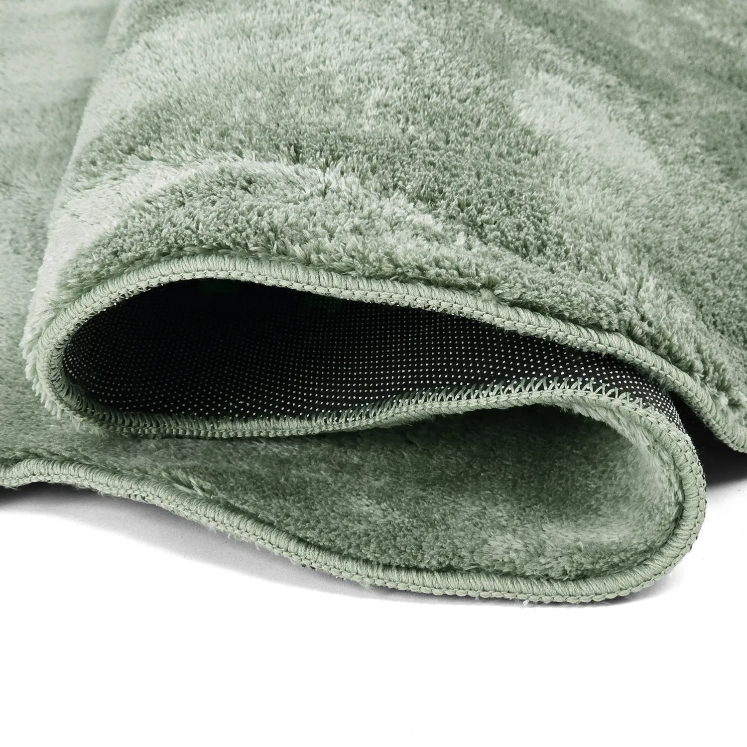 Tapete shaggy ondulado - Aranga Super Soft Fur (verde)