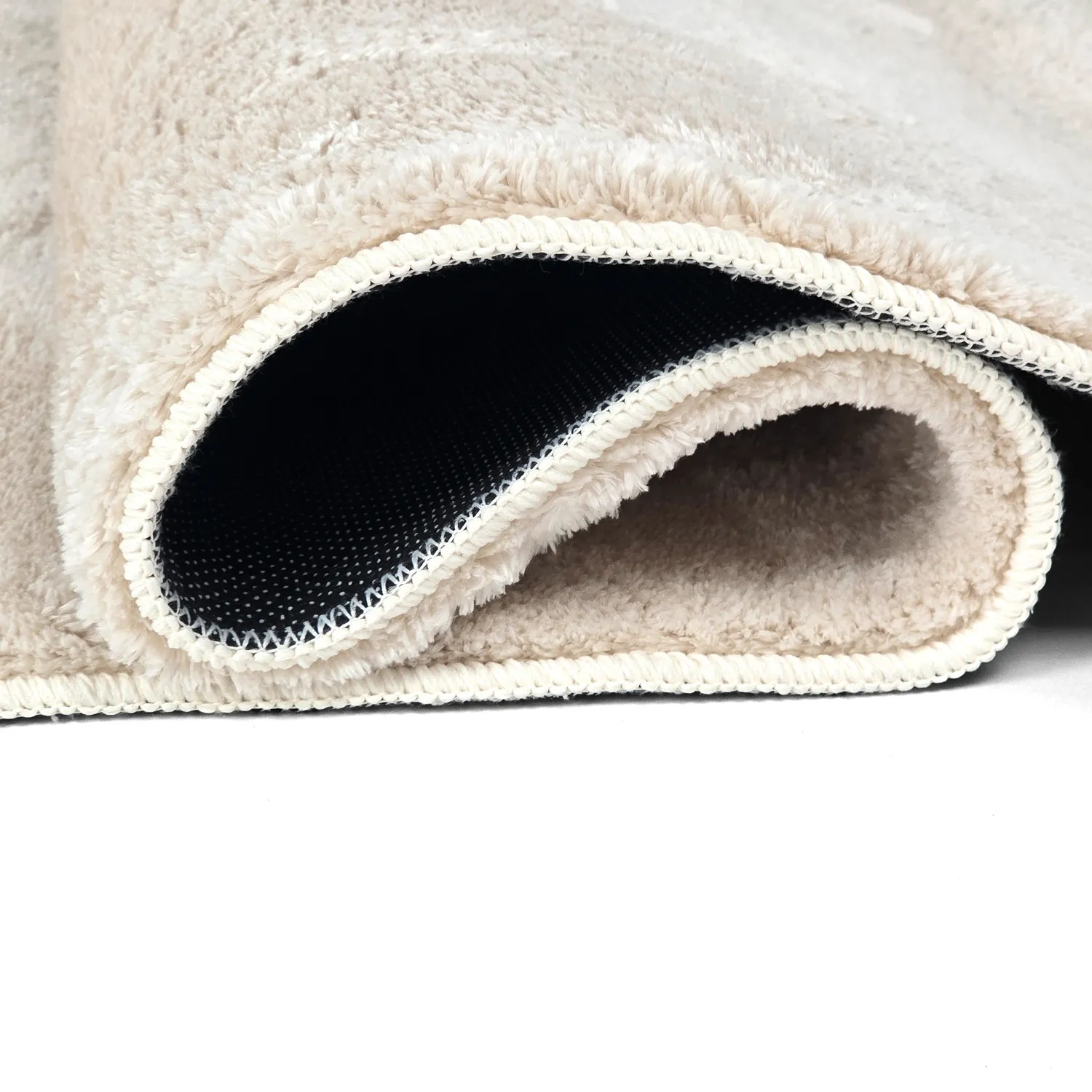 Tapete shaggy oval - Aranga Super Soft Fur (bege)