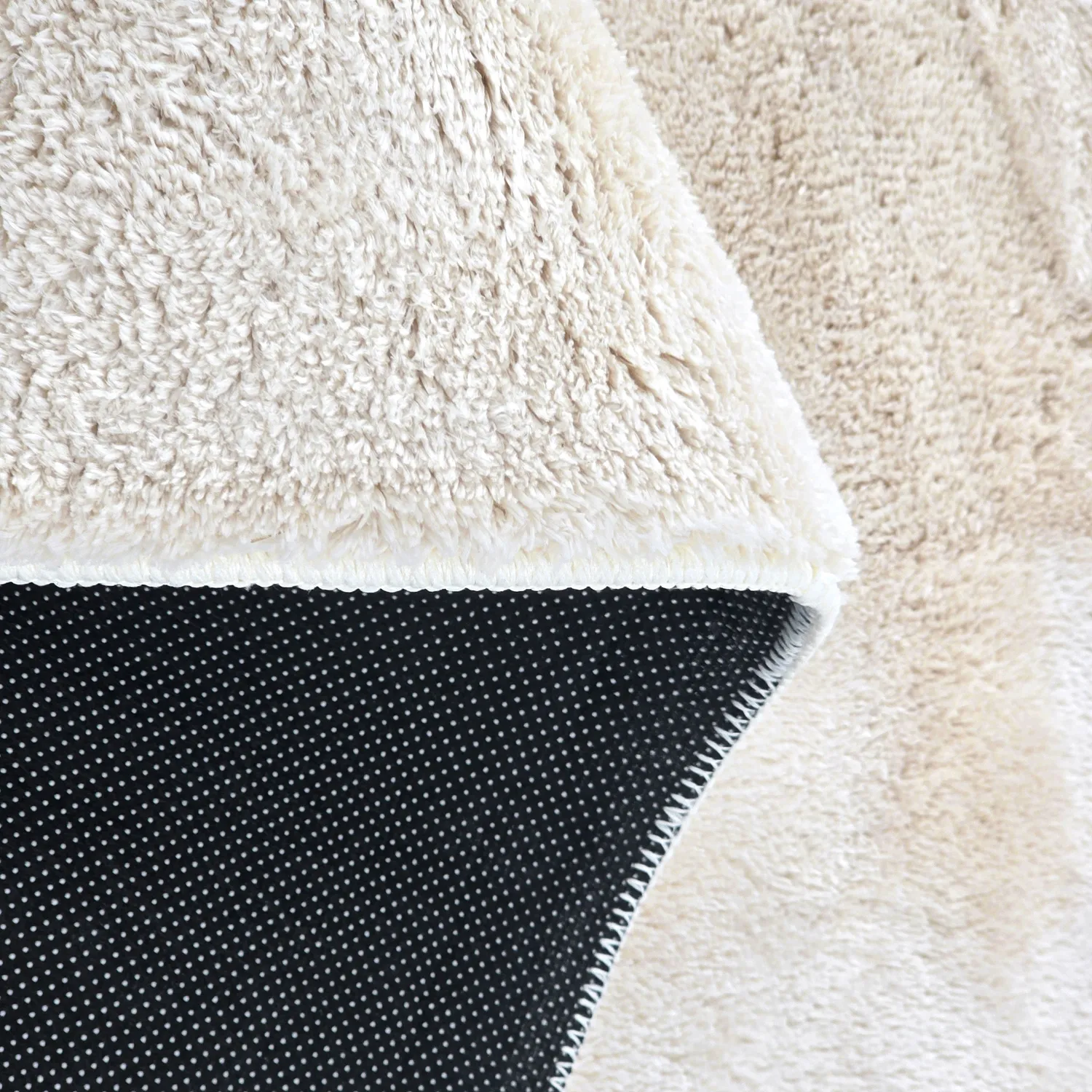 Tapete shaggy oval - Aranga Super Soft Fur (bege)