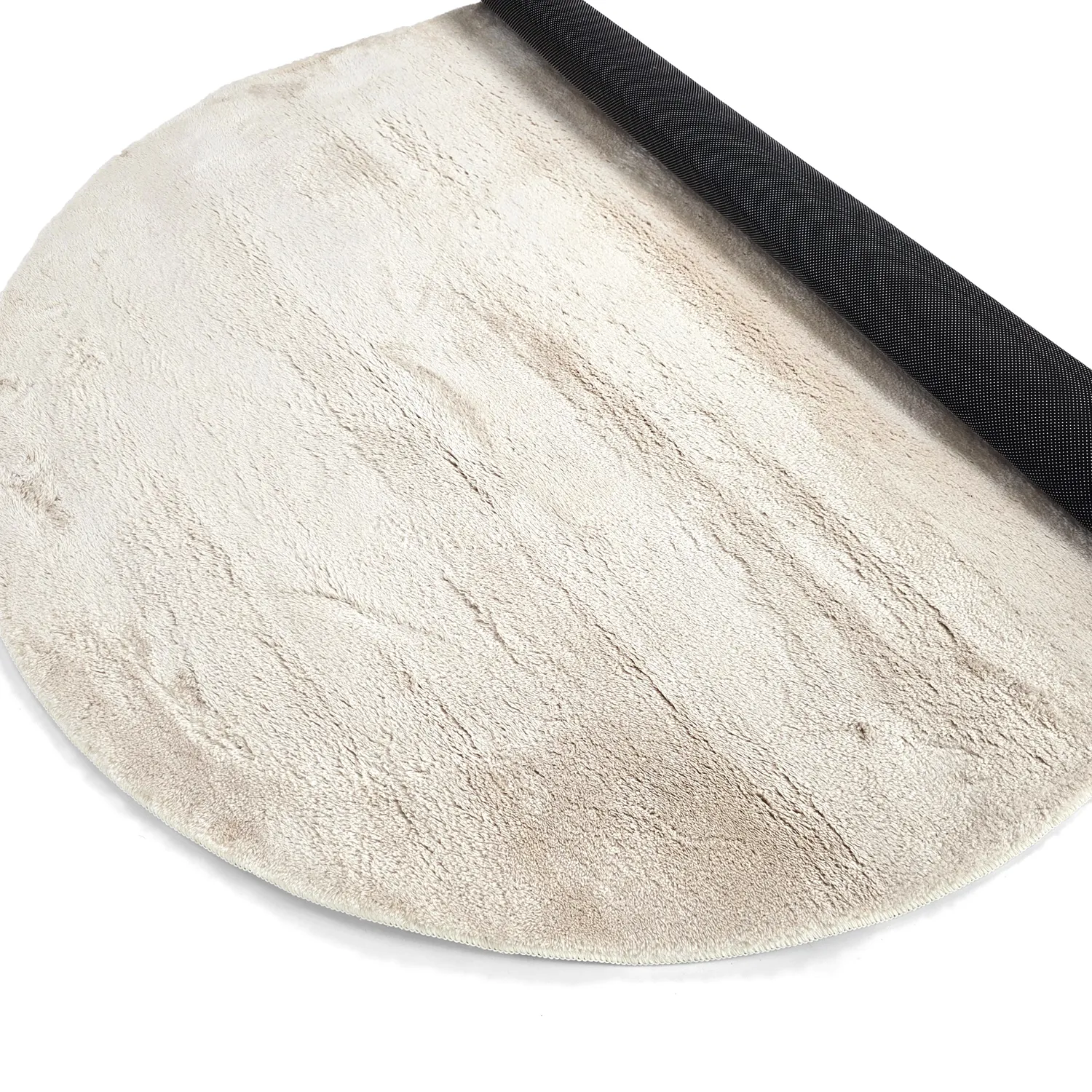 Tapete shaggy oval - Aranga Super Soft Fur (bege)