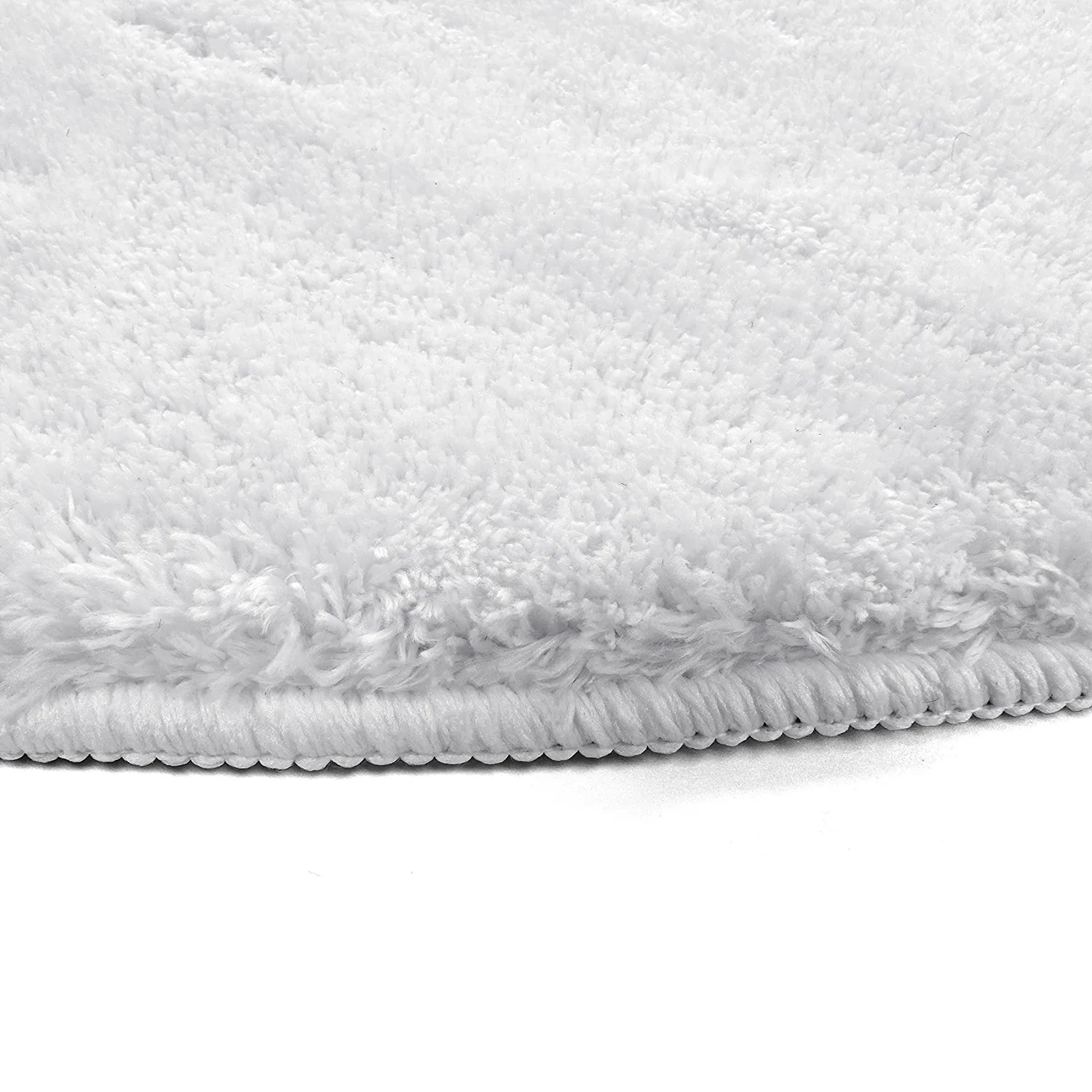 Tapete shaggy oval - Aranga Super Soft Fur (branco)